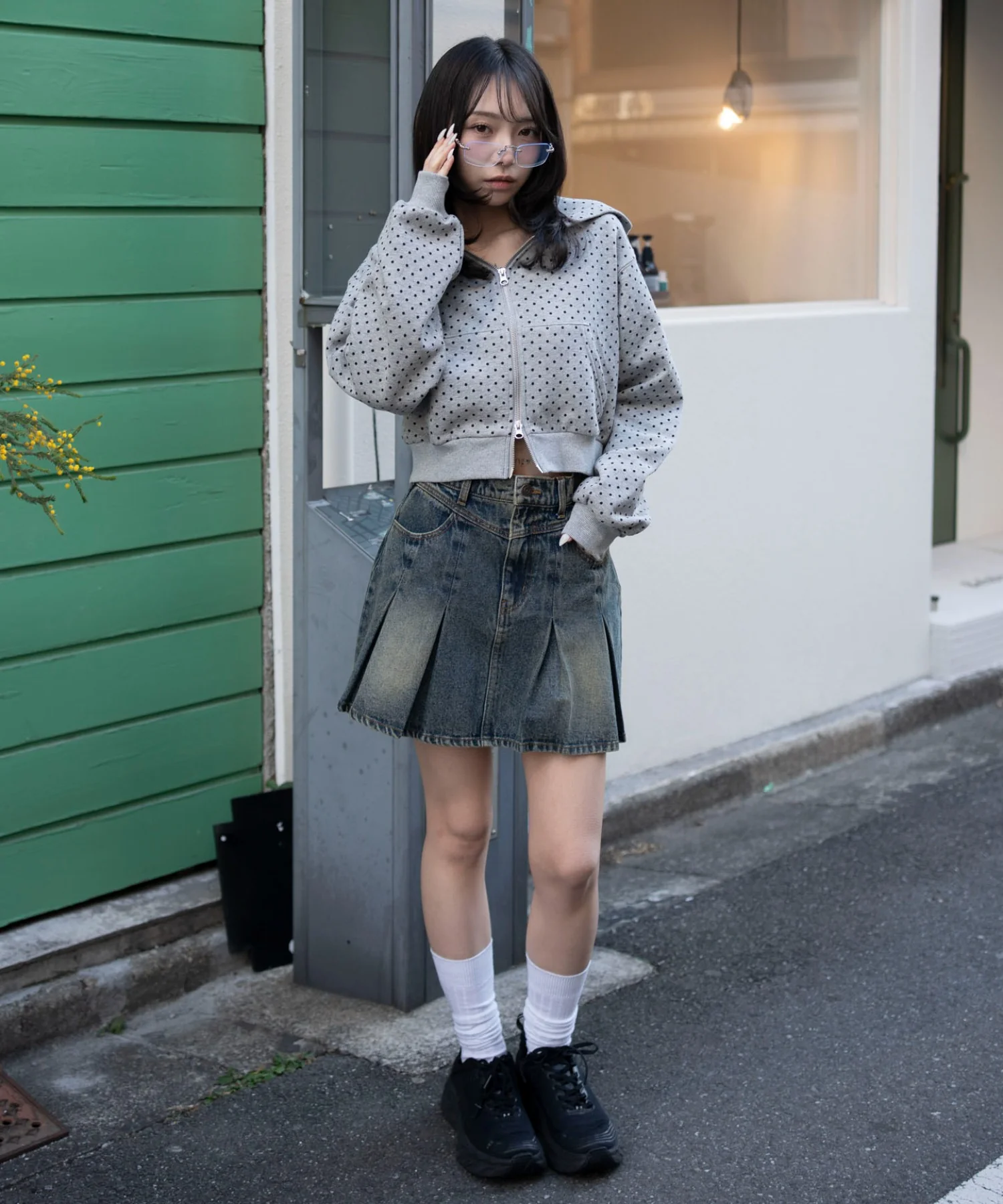 ショートZIPパーカー - Image 10