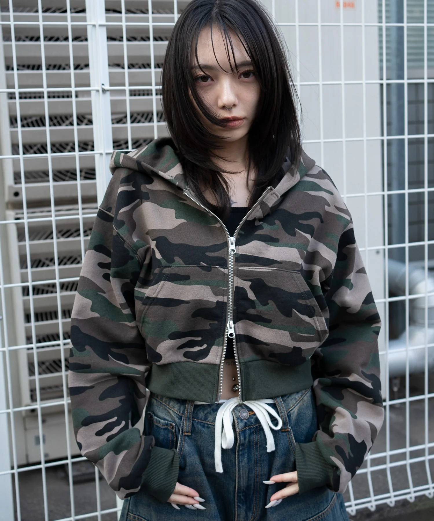 ショートZIPパーカー - Image 19