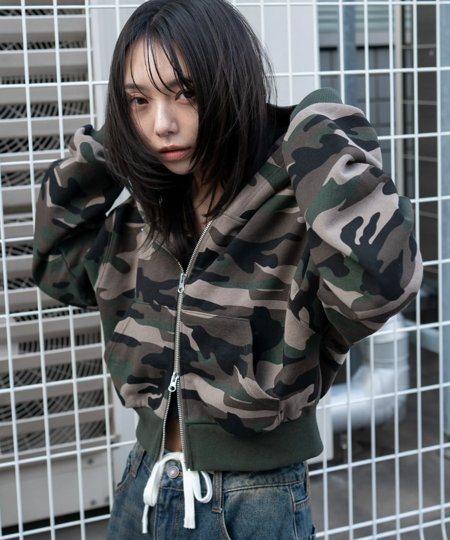 ショートZIPパーカー - Image 21