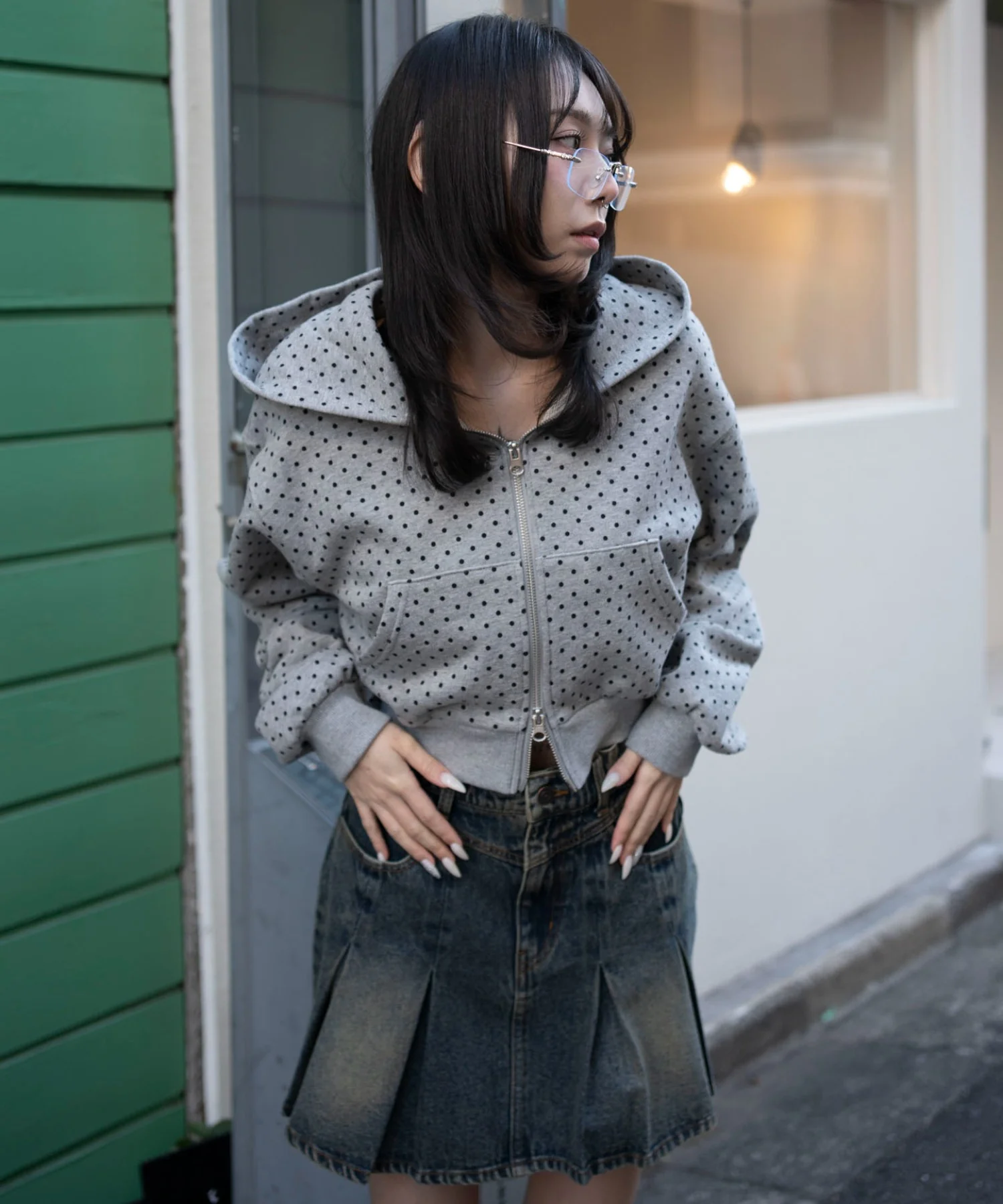 ショートZIPパーカー - Image 29
