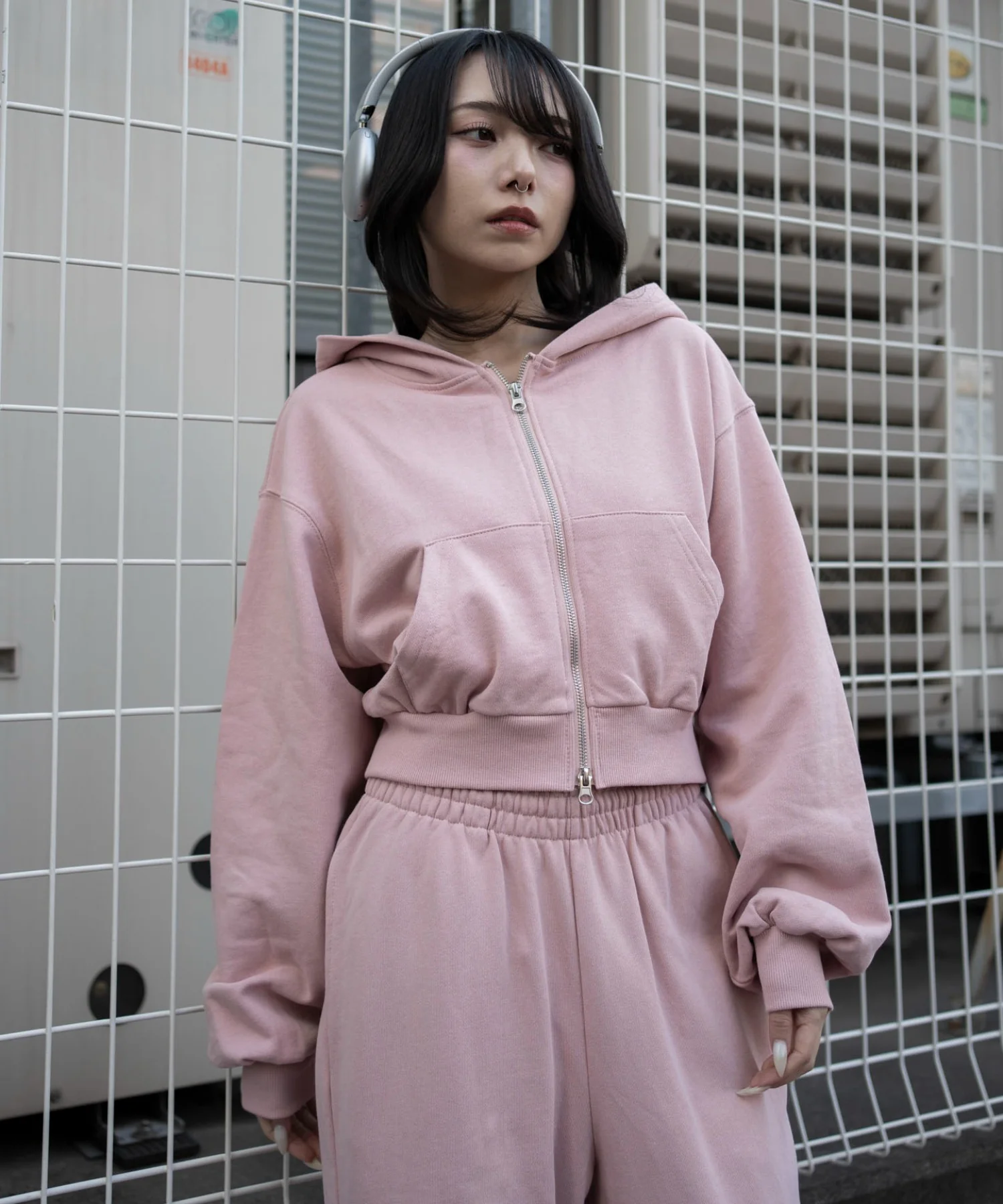 ショートZIPパーカー - Image 3