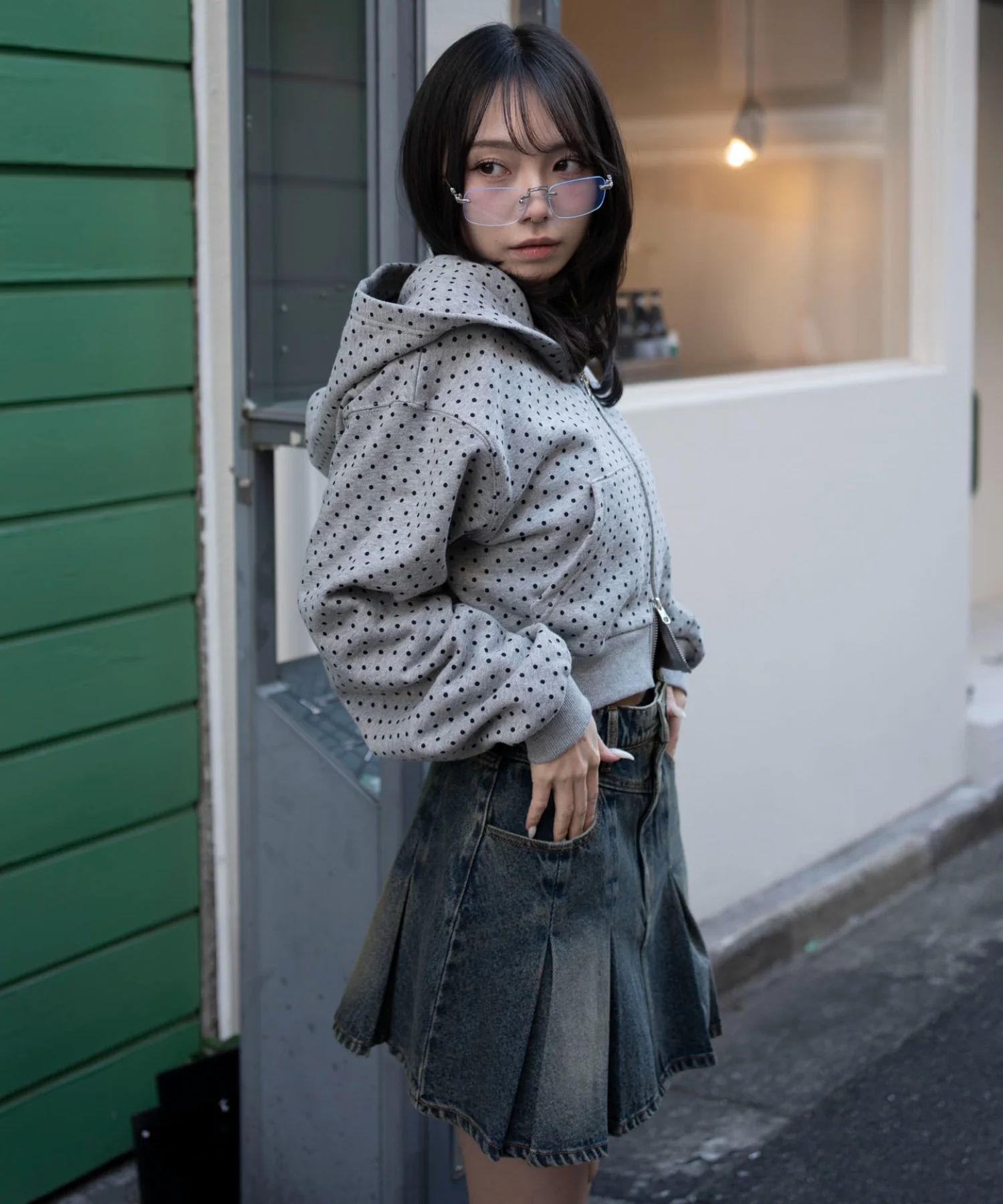 ショートZIPパーカー - Image 30