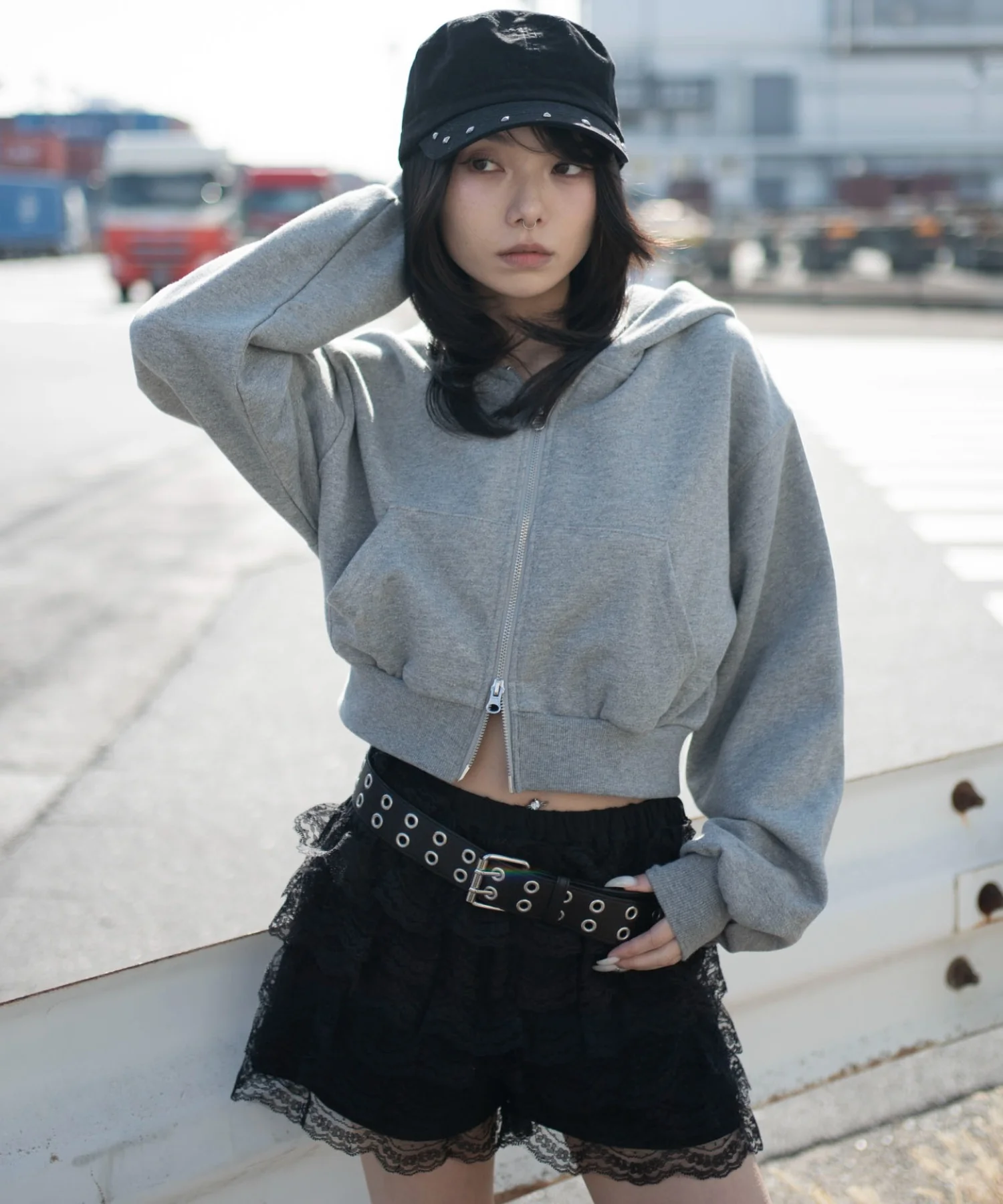 ショートZIPパーカー - Image 33