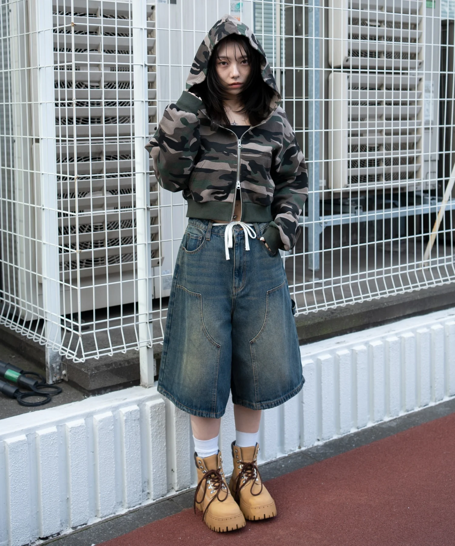 ショートZIPパーカー - Image 8