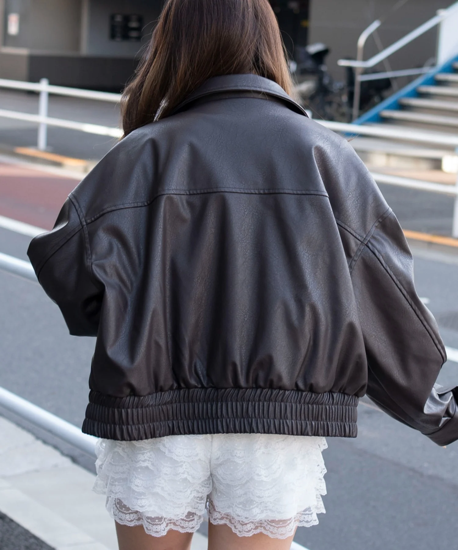 PUショートジャケット - Image 15