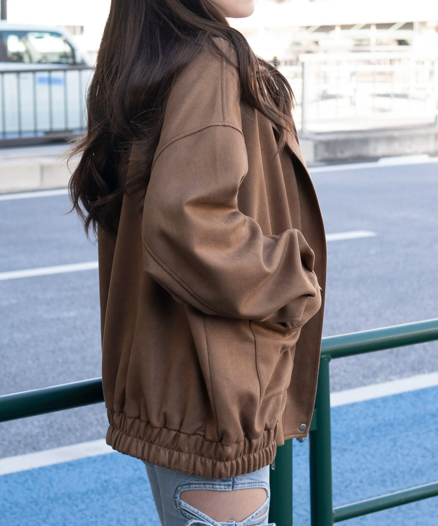 スウェードポンチジャケット - Image 18