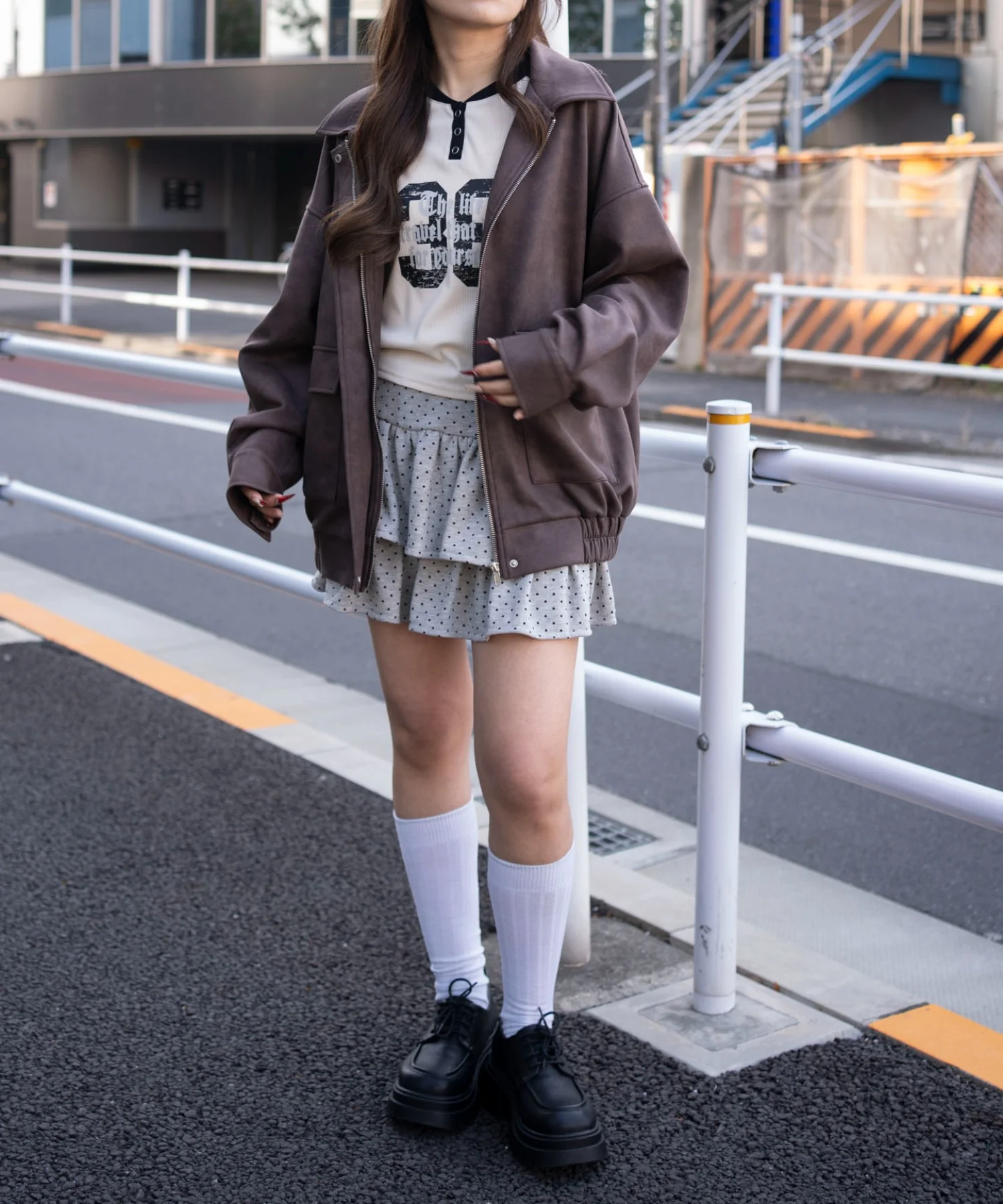 スウェードポンチジャケット - Image 3