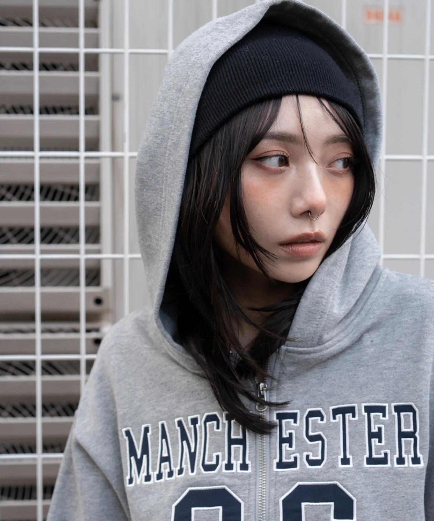 グラフィックショートZIPパーカー - Image 10
