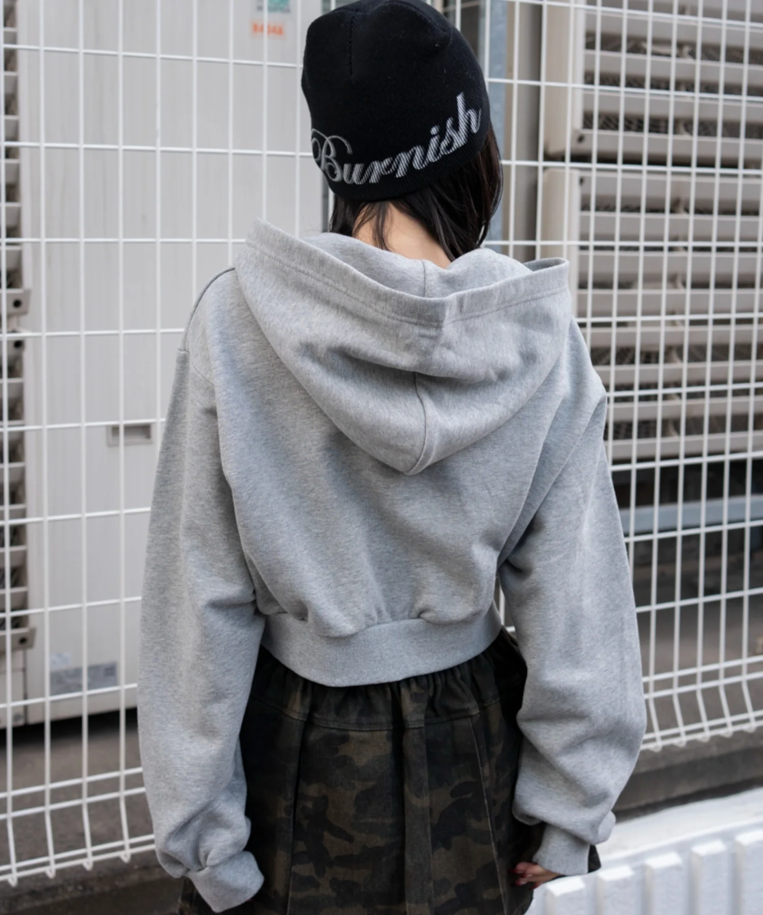 グラフィックショートZIPパーカー - Image 13