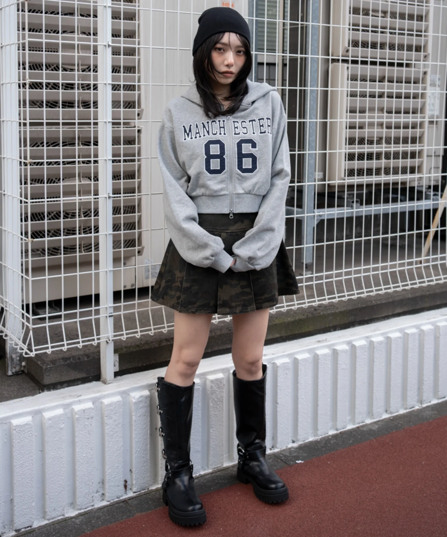 グラフィックショートZIPパーカー - Image 14