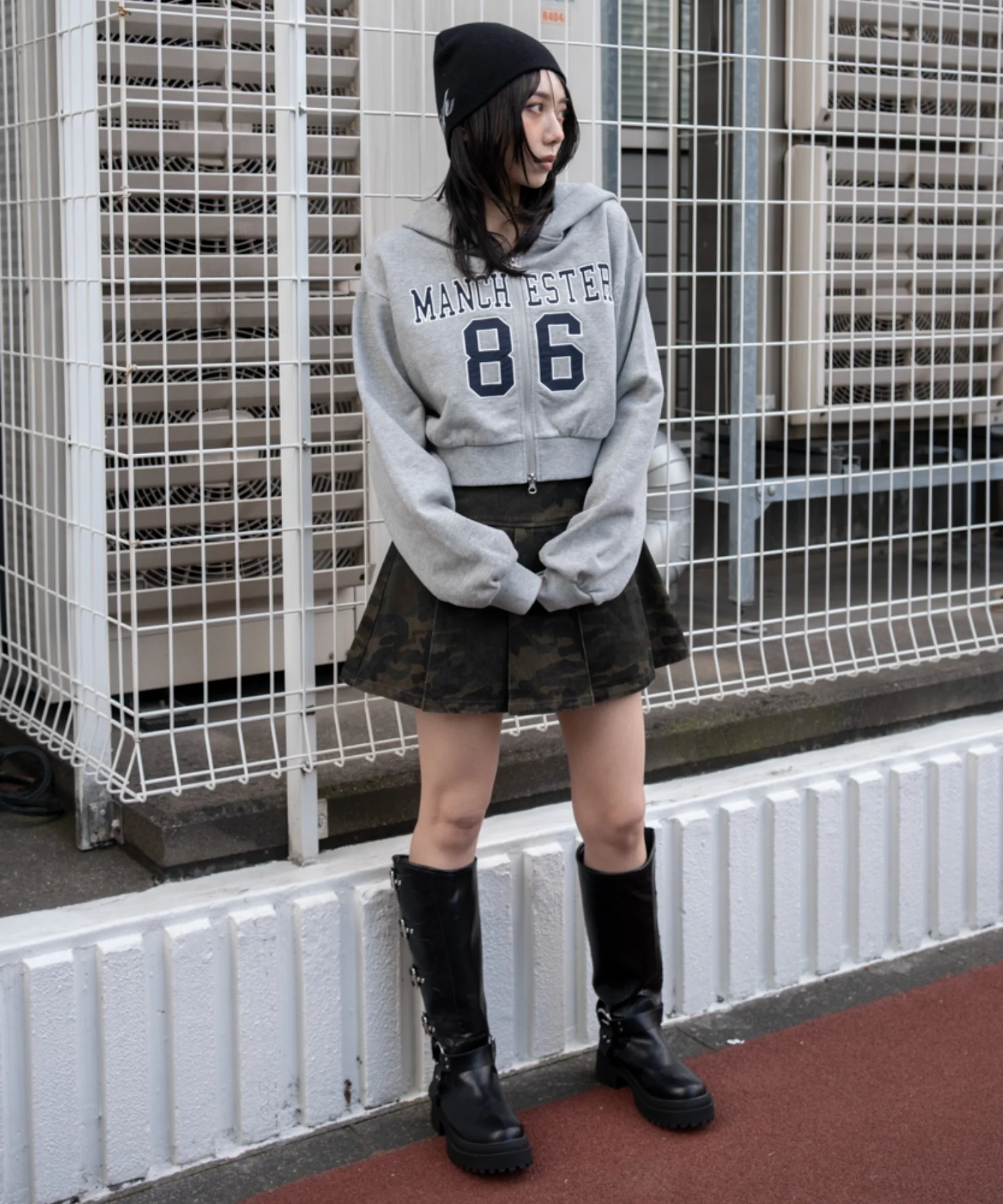 グラフィックショートZIPパーカー - Image 15