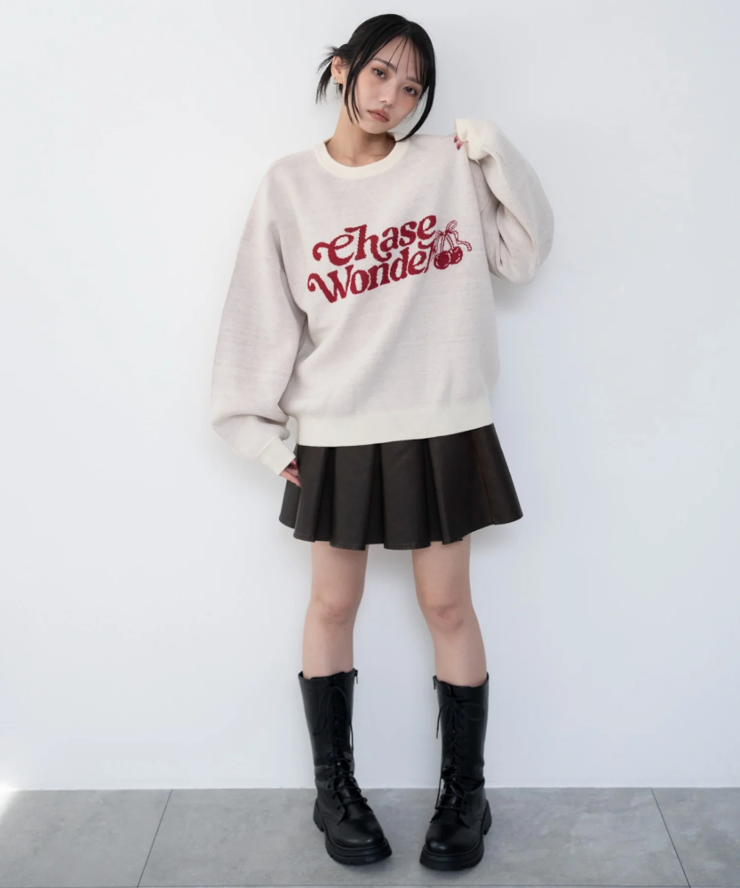 グラフィックニットプルオーバー - Image 23