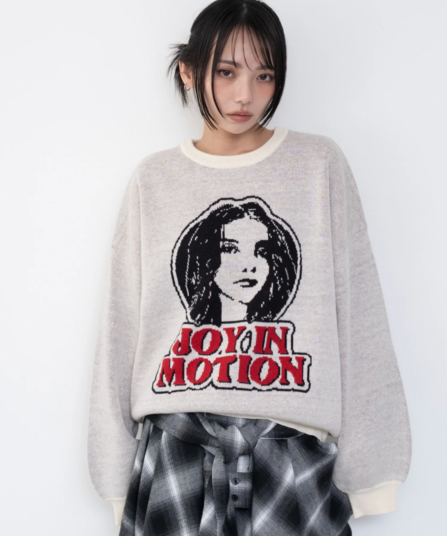 グラフィックニットプルオーバー - Image 35