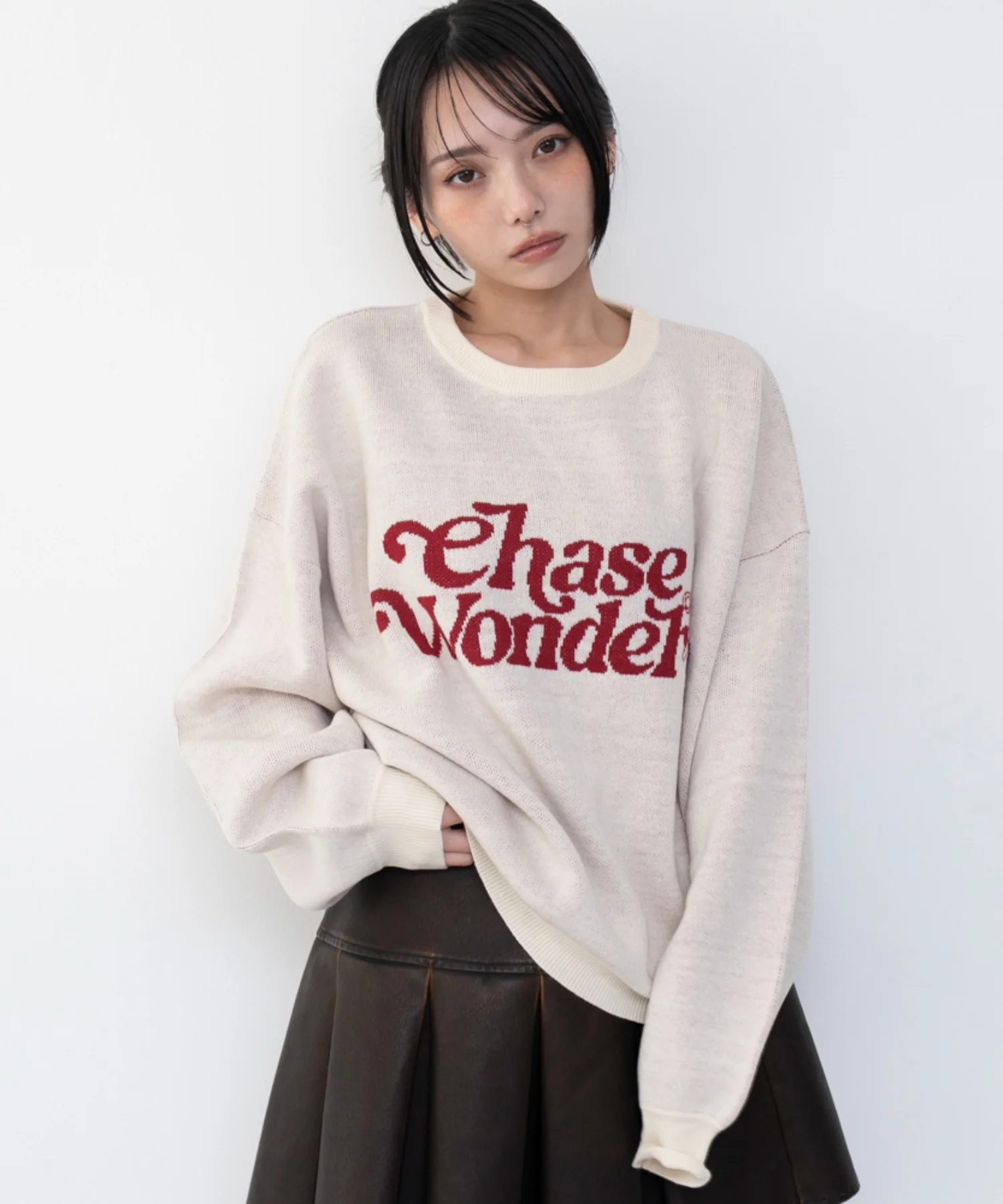 グラフィックニットプルオーバー - Image 47