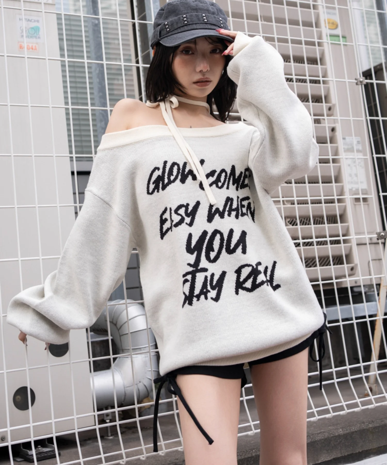 2WAYショルダーリボンニット - Image 14
