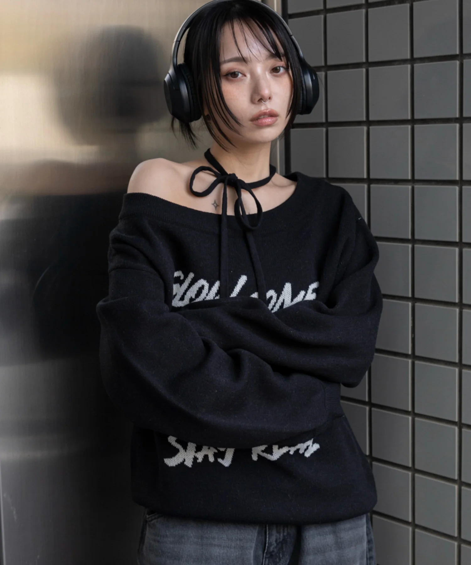 2WAYショルダーリボンニット - Image 15