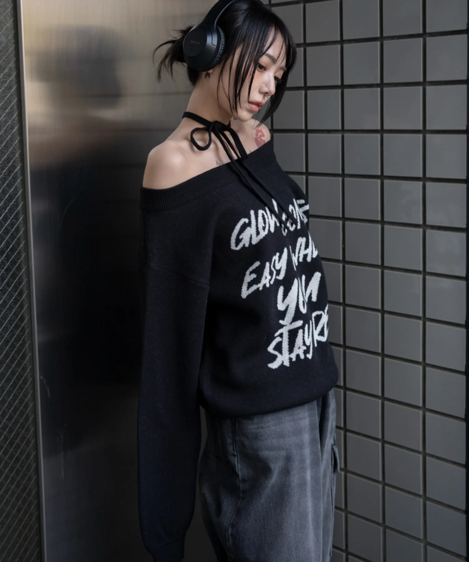 2WAYショルダーリボンニット - Image 17
