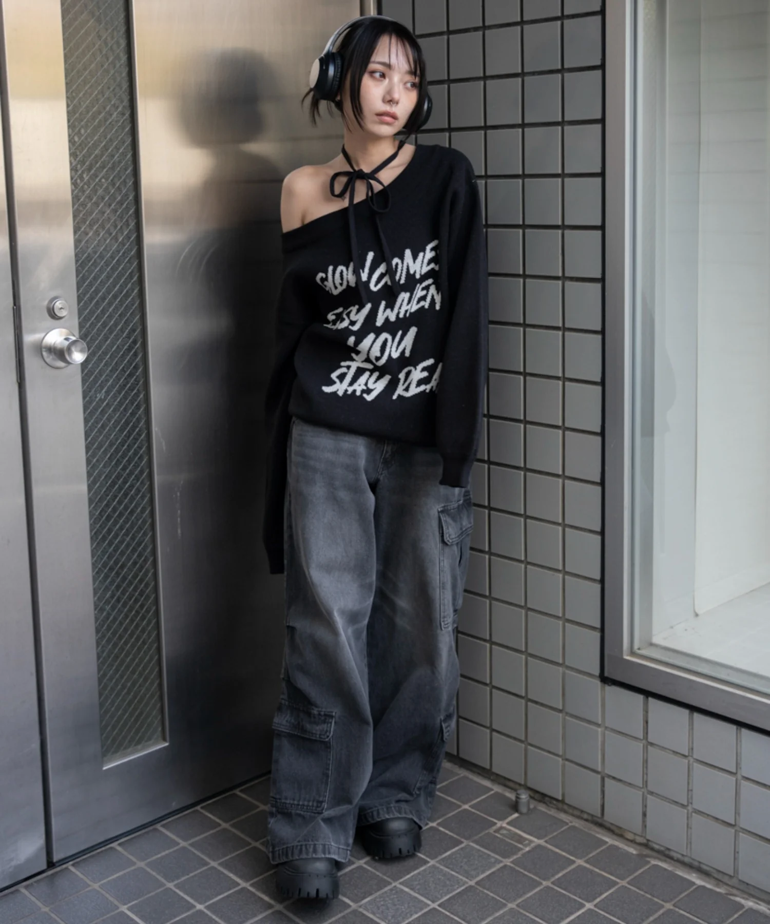 2WAYショルダーリボンニット - Image 18