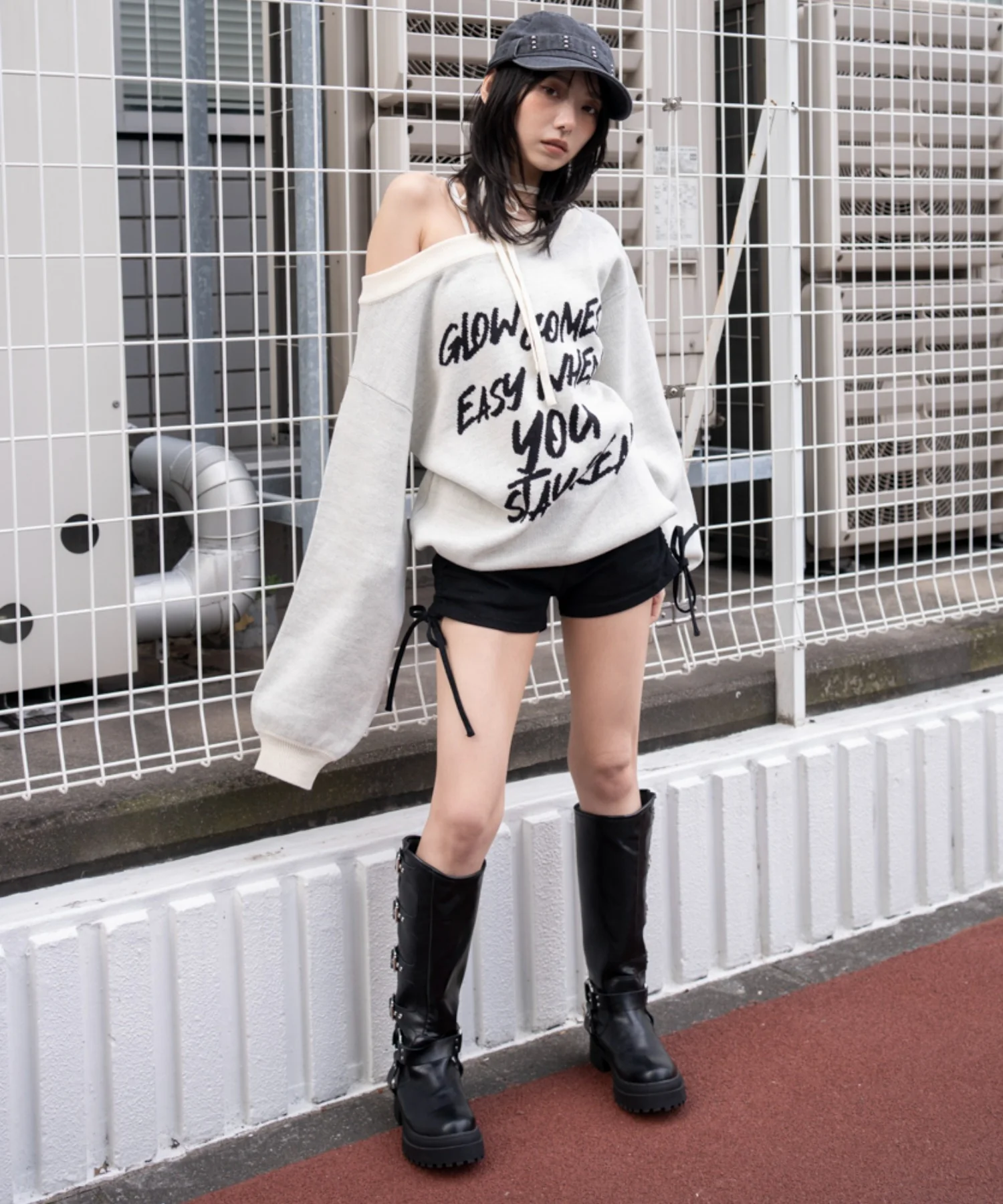 2WAYショルダーリボンニット - Image 3