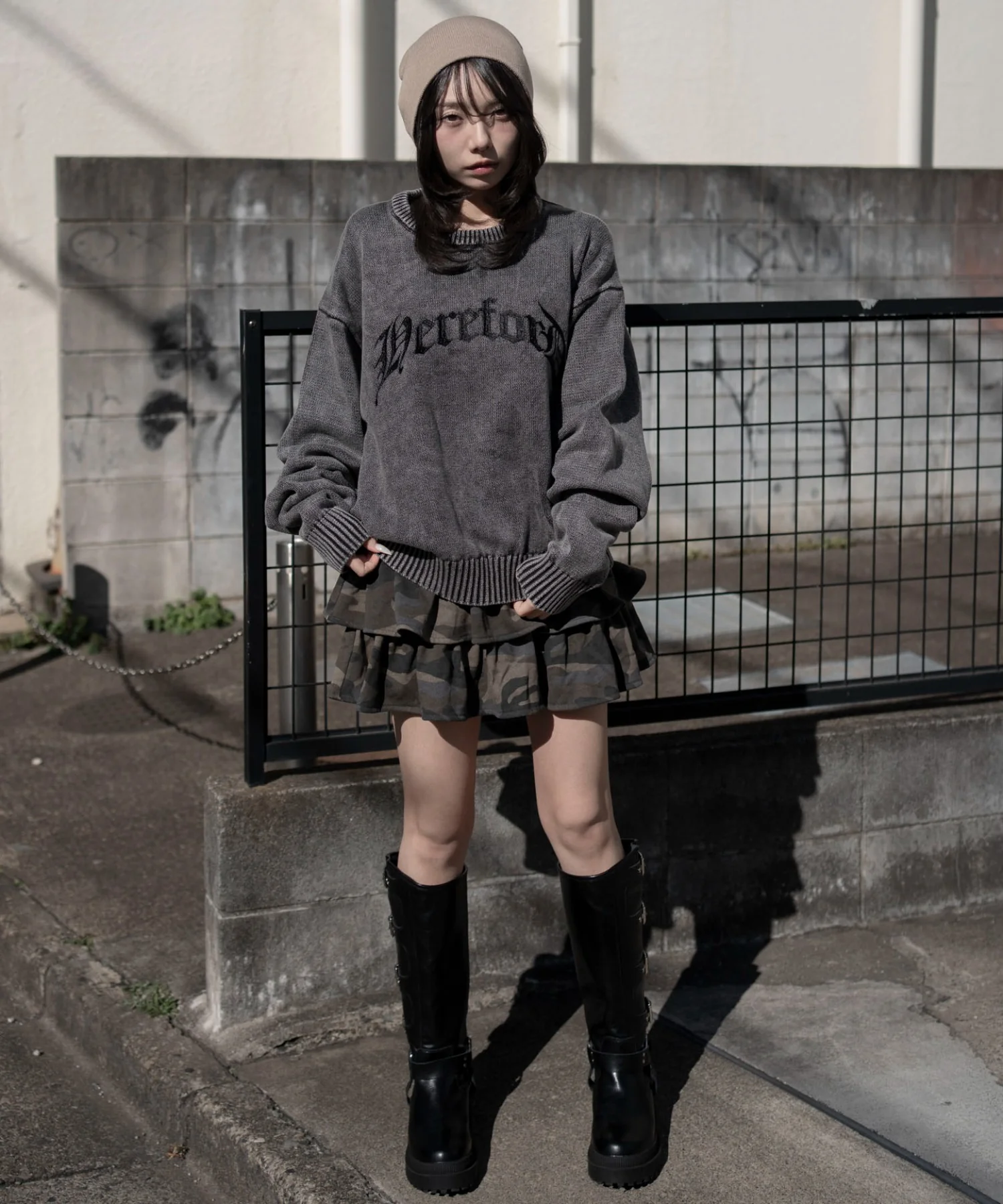 ブリーチニットグラフィックプルオーバー - Image 10