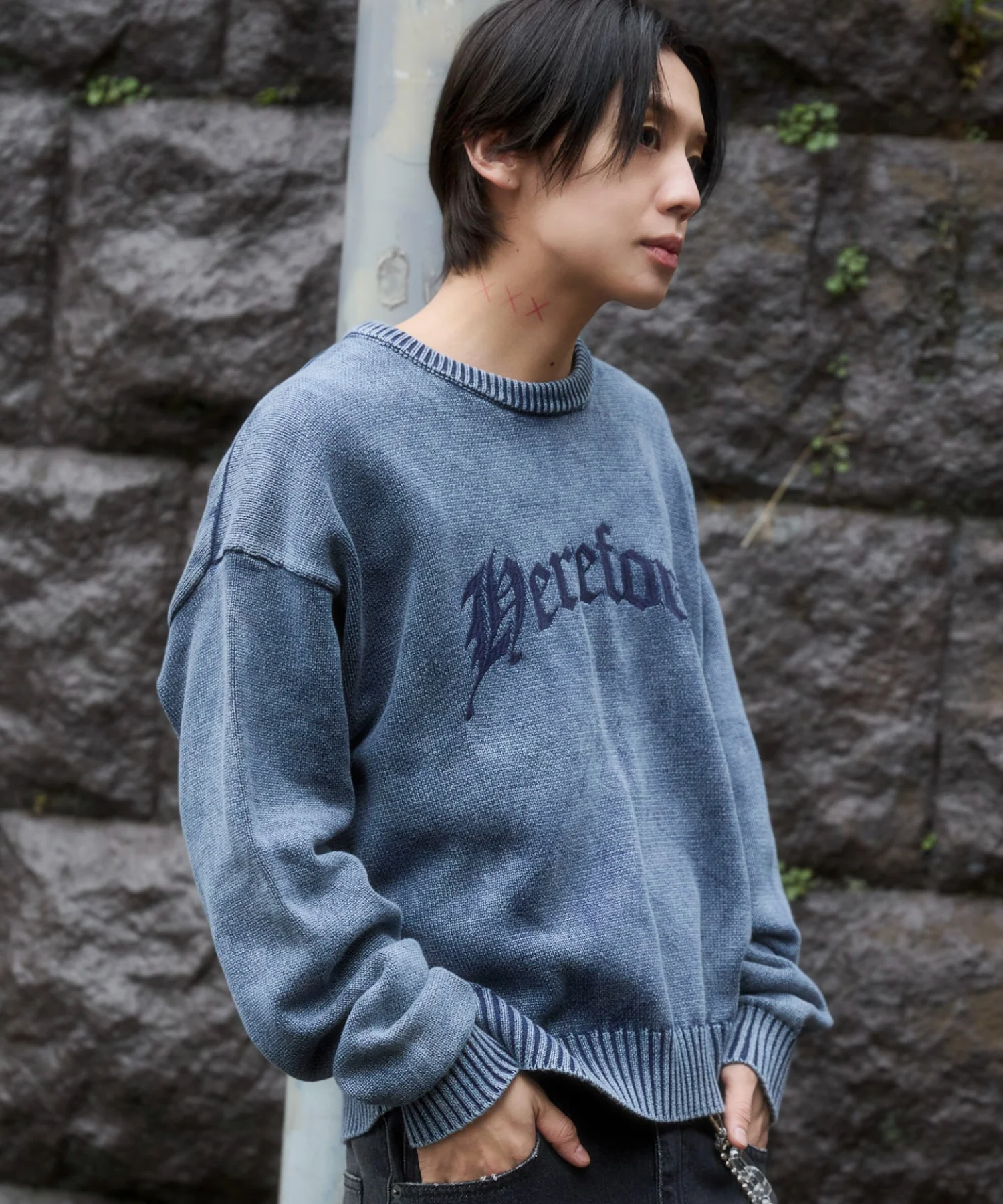 ブリーチニットグラフィックプルオーバー - Image 16