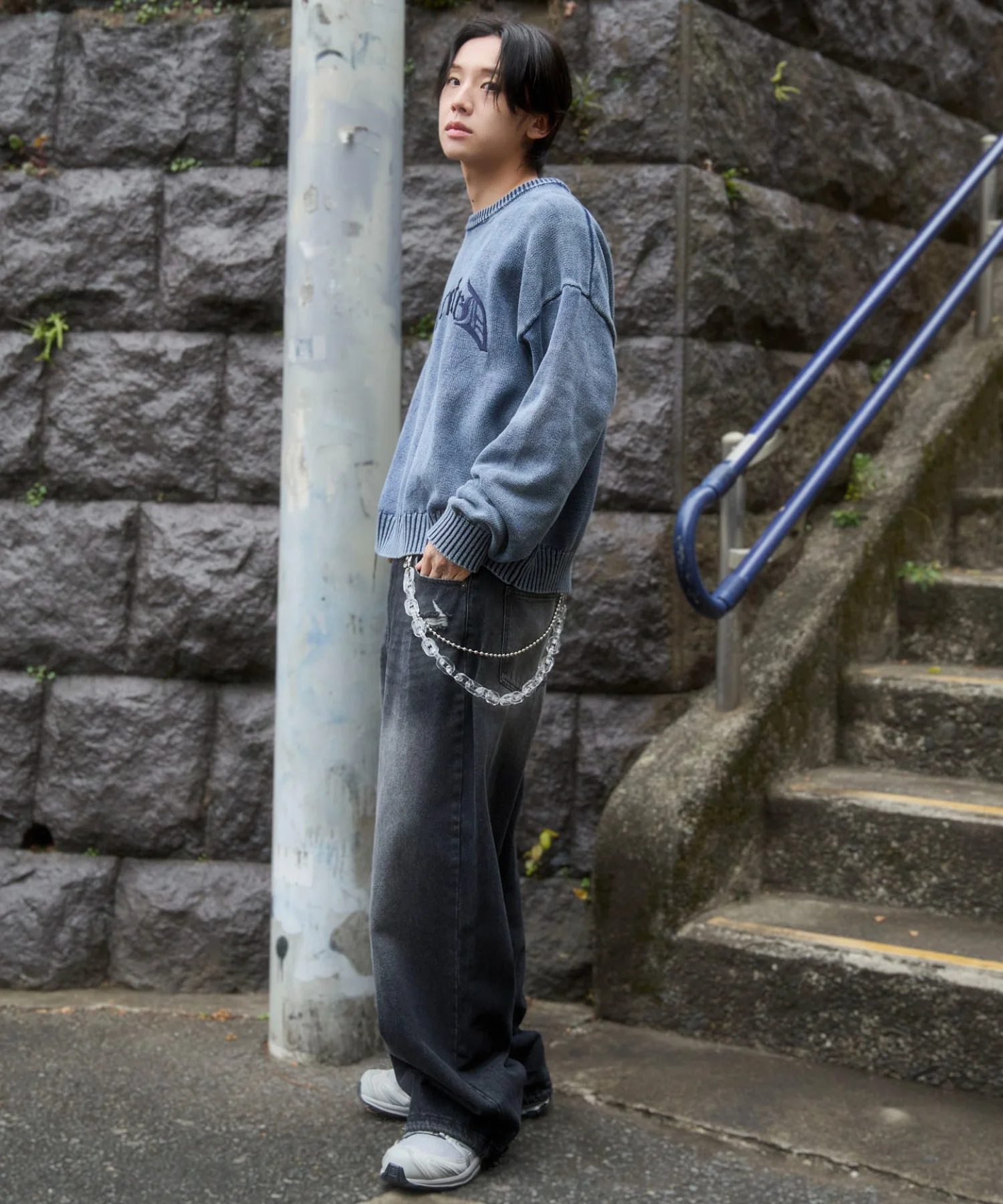ブリーチニットグラフィックプルオーバー - Image 19