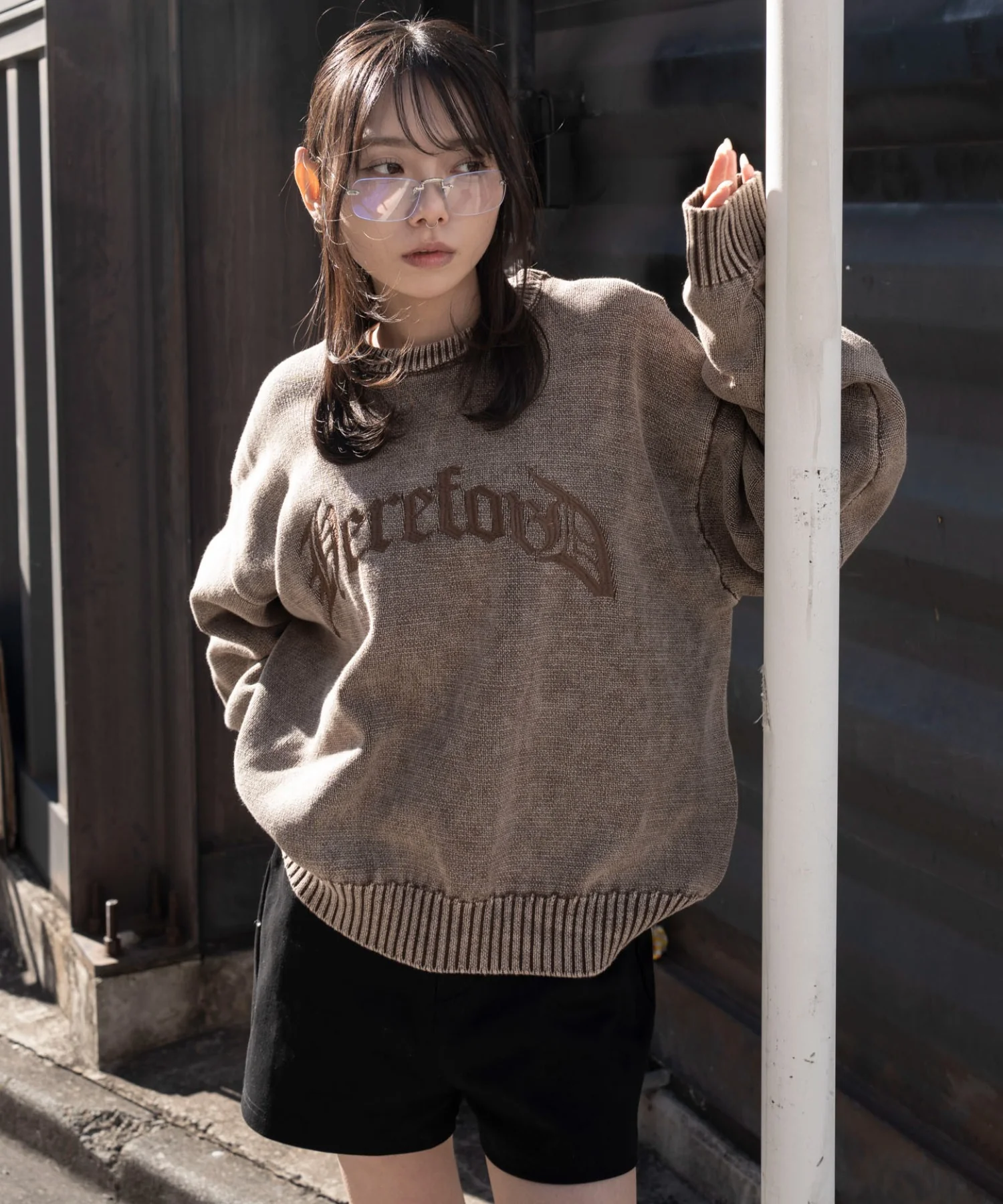 ブリーチニットグラフィックプルオーバー - Image 26