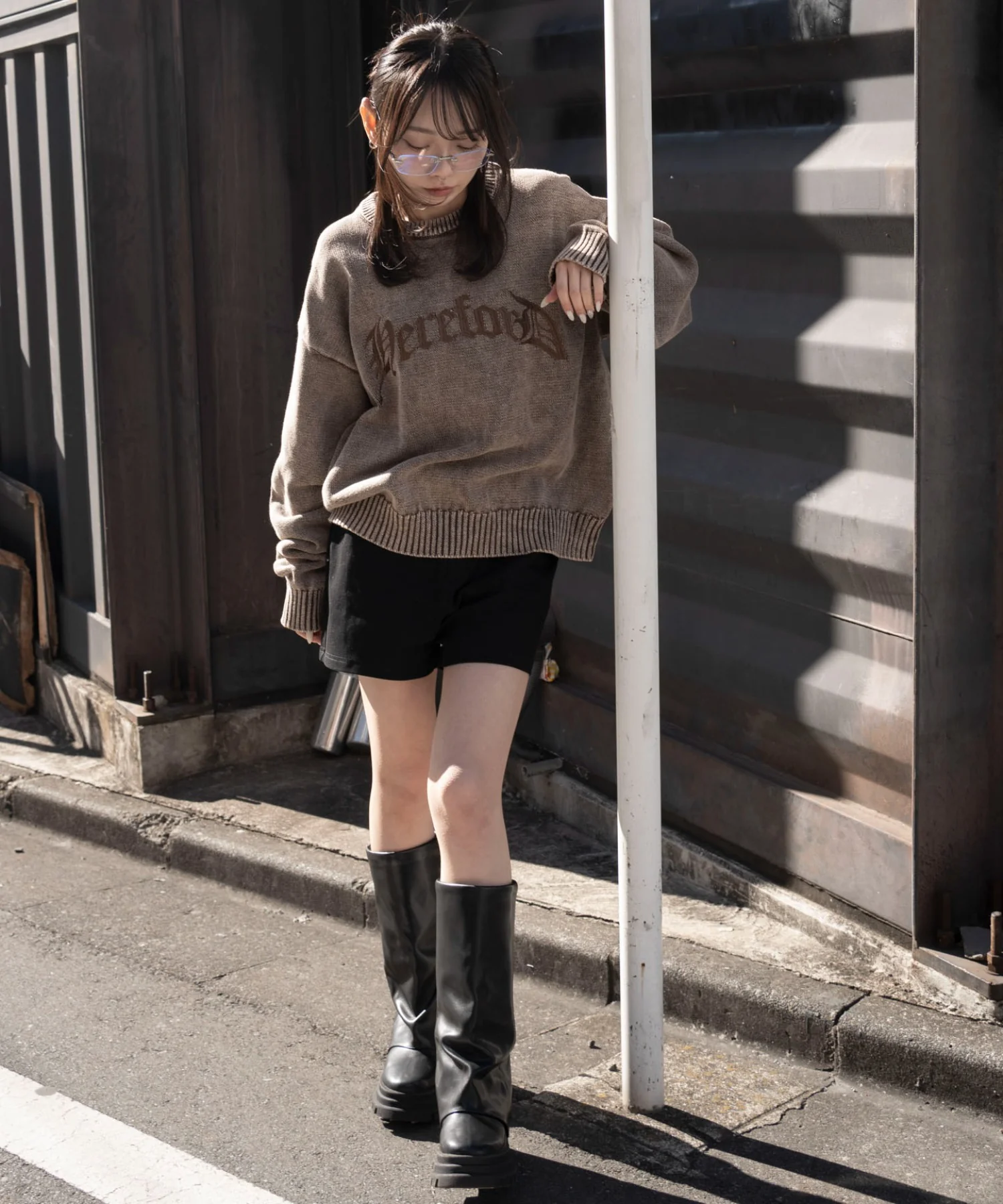 ブリーチニットグラフィックプルオーバー - Image 27