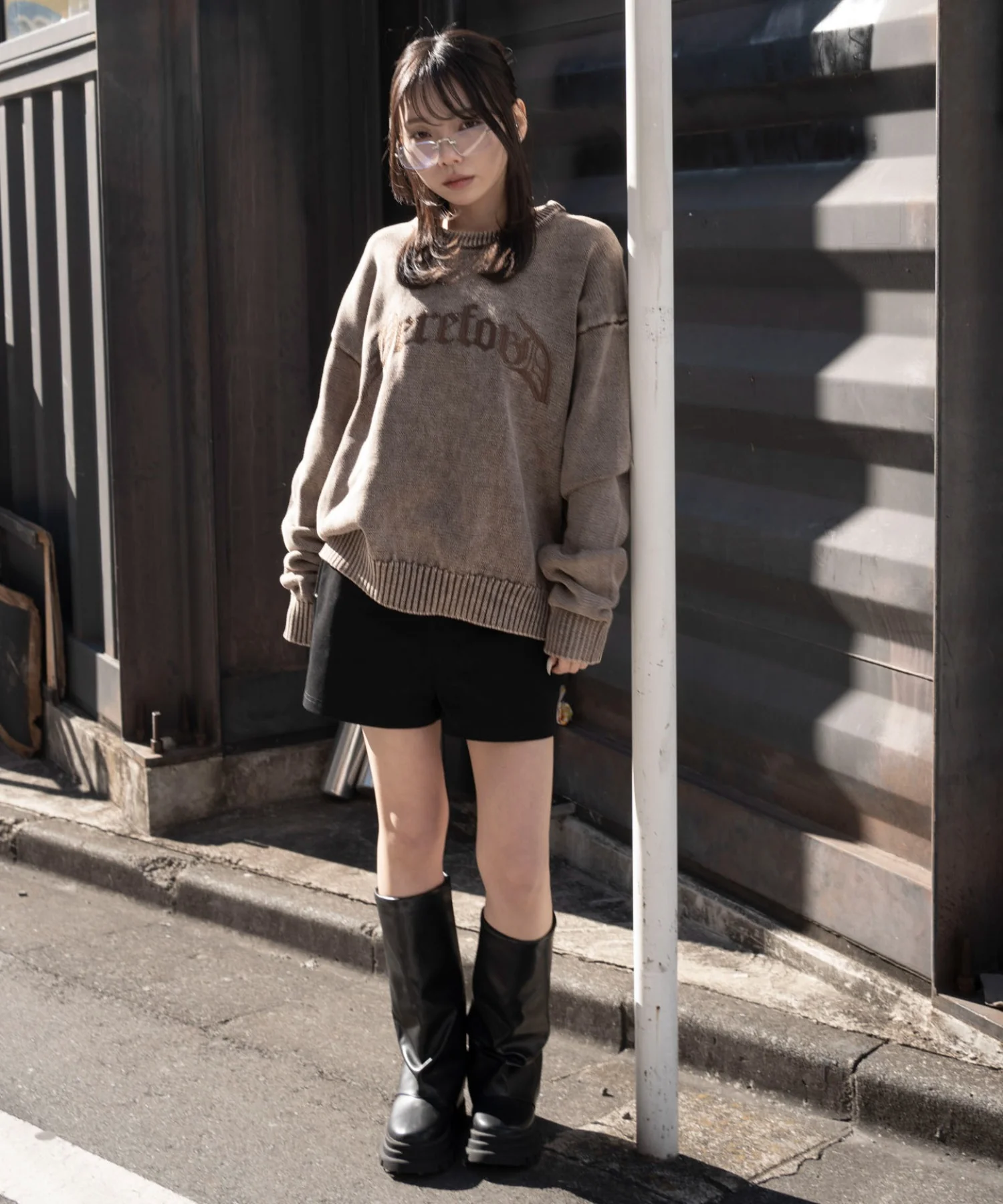 ブリーチニットグラフィックプルオーバー - Image 28