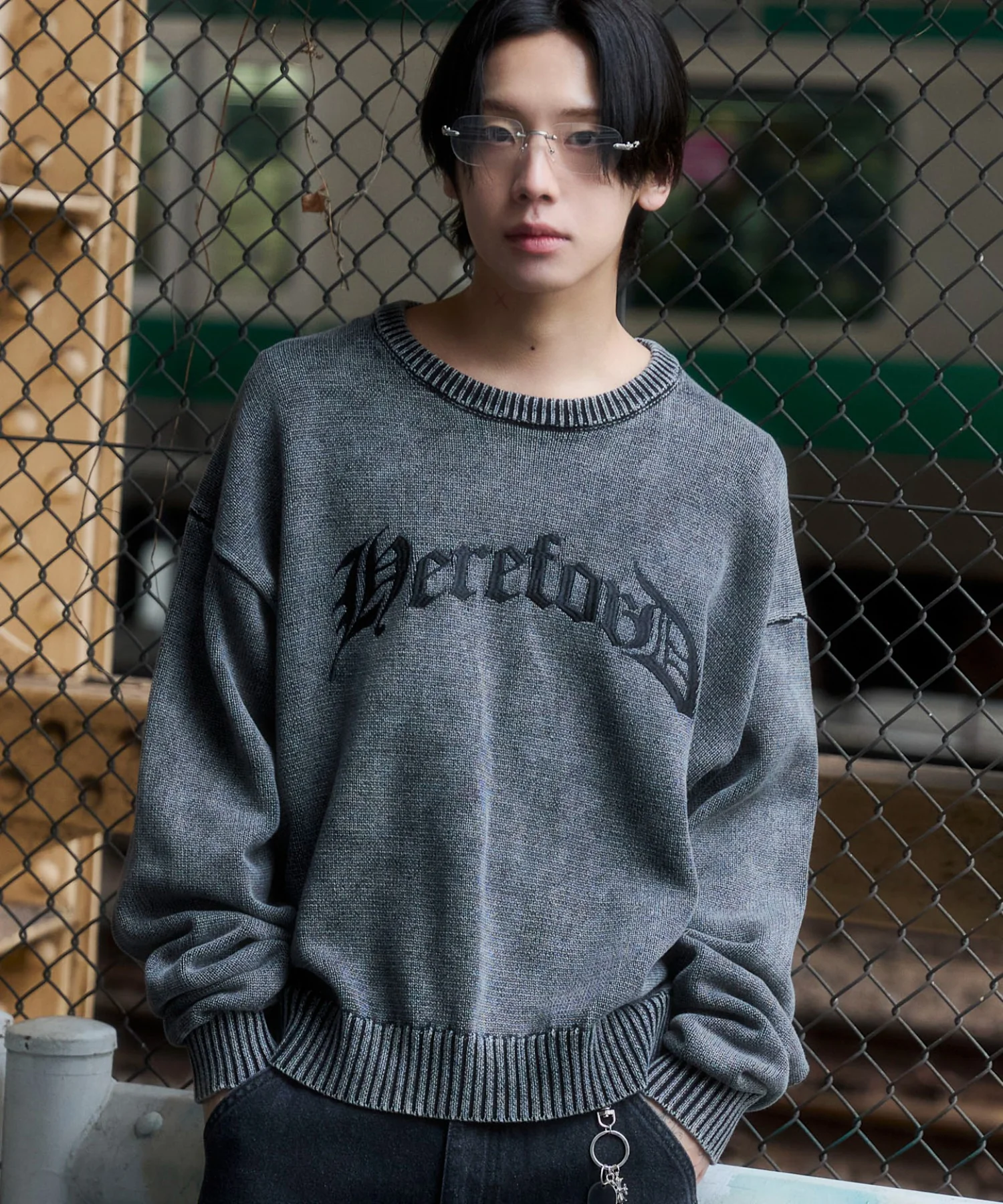ブリーチニットグラフィックプルオーバー - Image 33