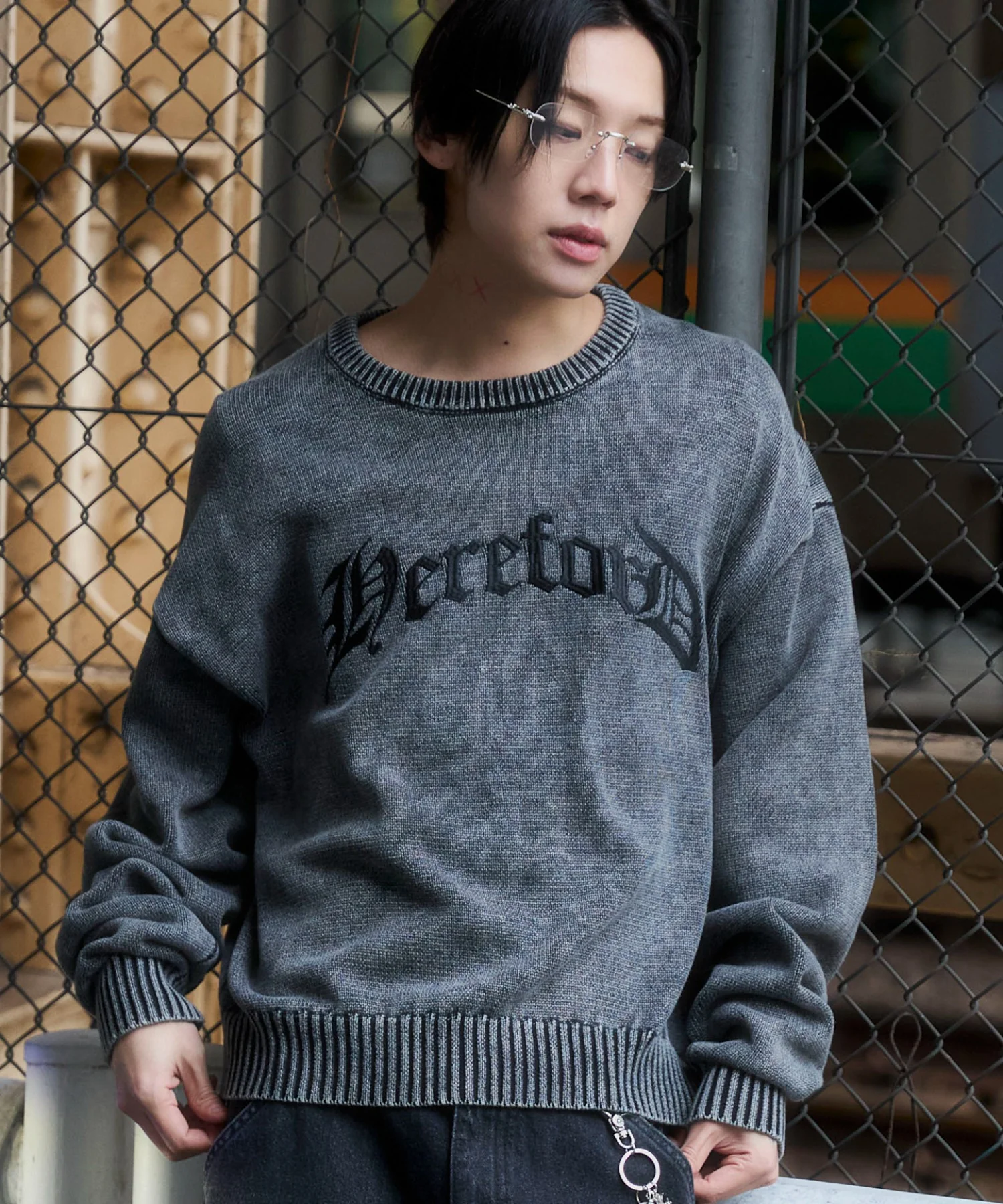 ブリーチニットグラフィックプルオーバー - Image 34