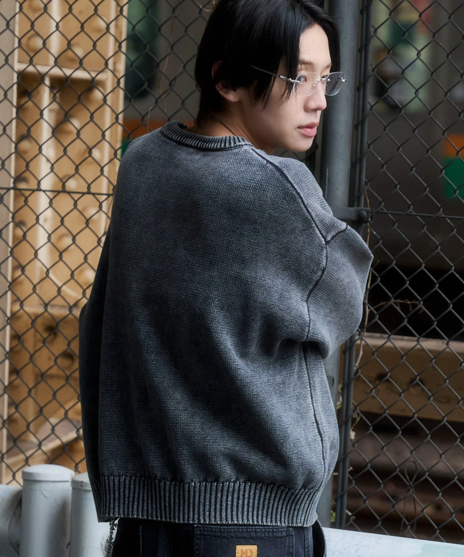 ブリーチニットグラフィックプルオーバー - Image 35
