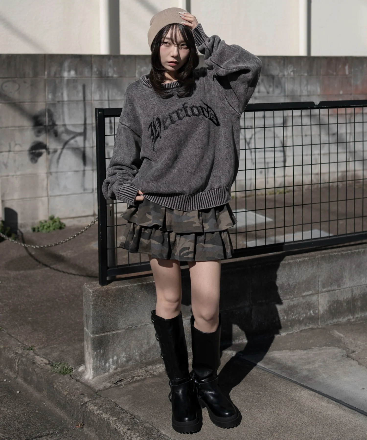 ブリーチニットグラフィックプルオーバー - Image 40