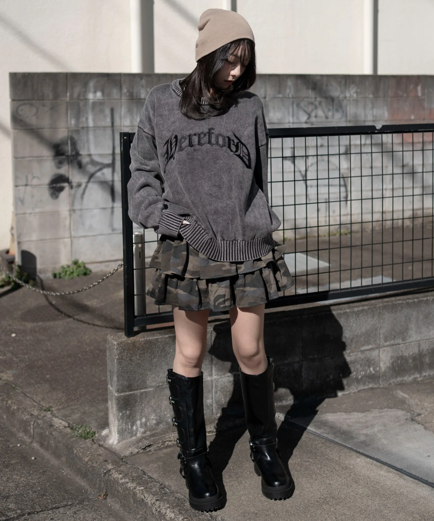 ブリーチニットグラフィックプルオーバー - Image 41