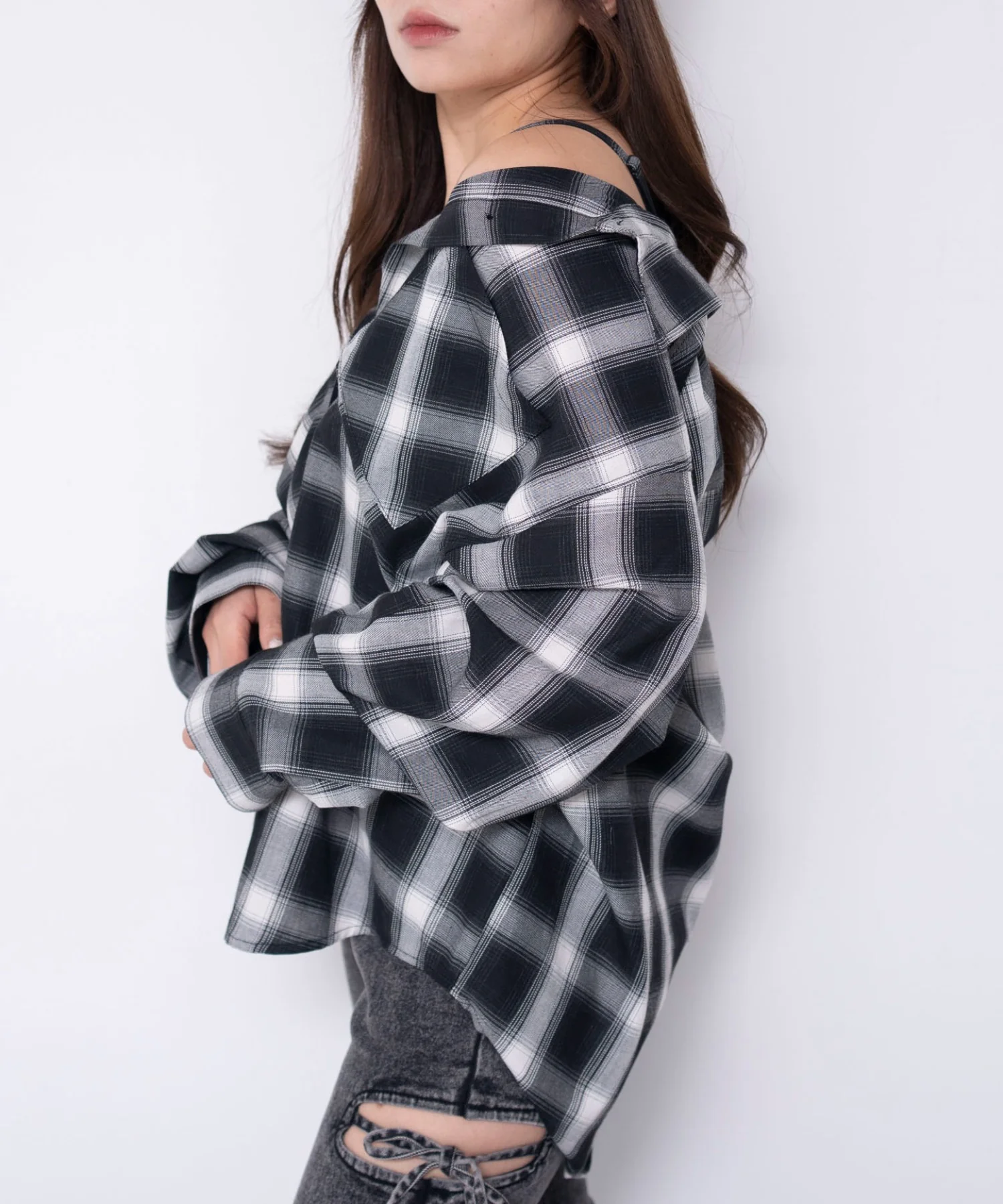 2WAYオフショルシャツ - Image 11