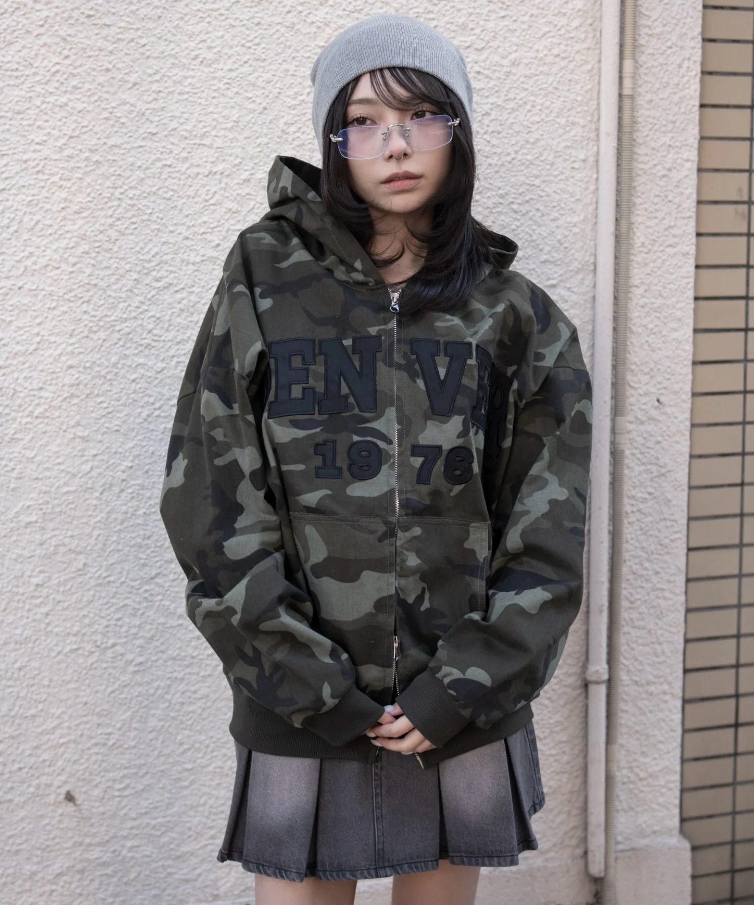 カレッジロゴBIGZIPパーカー - Image 14