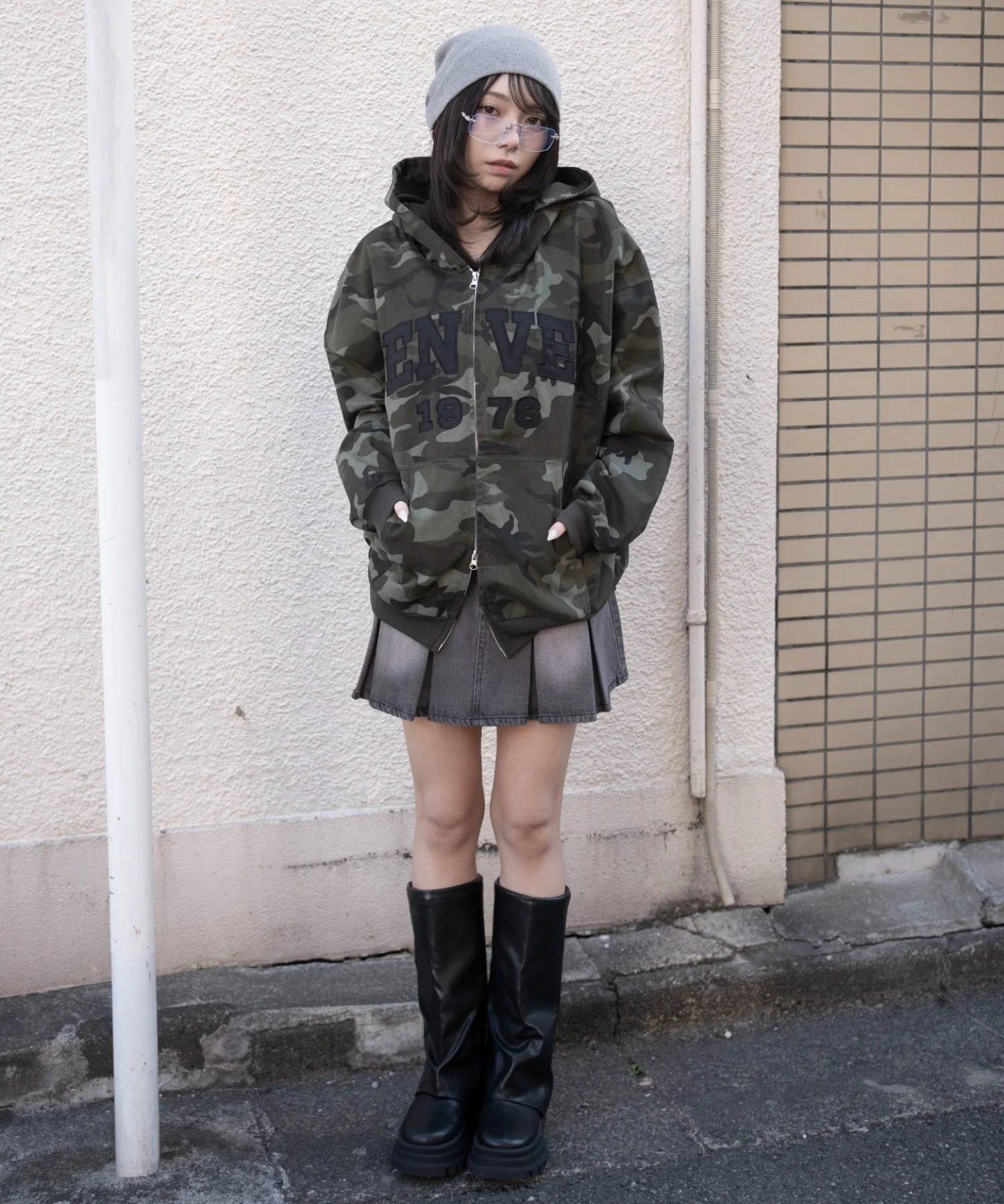 カレッジロゴBIGZIPパーカー - Image 18