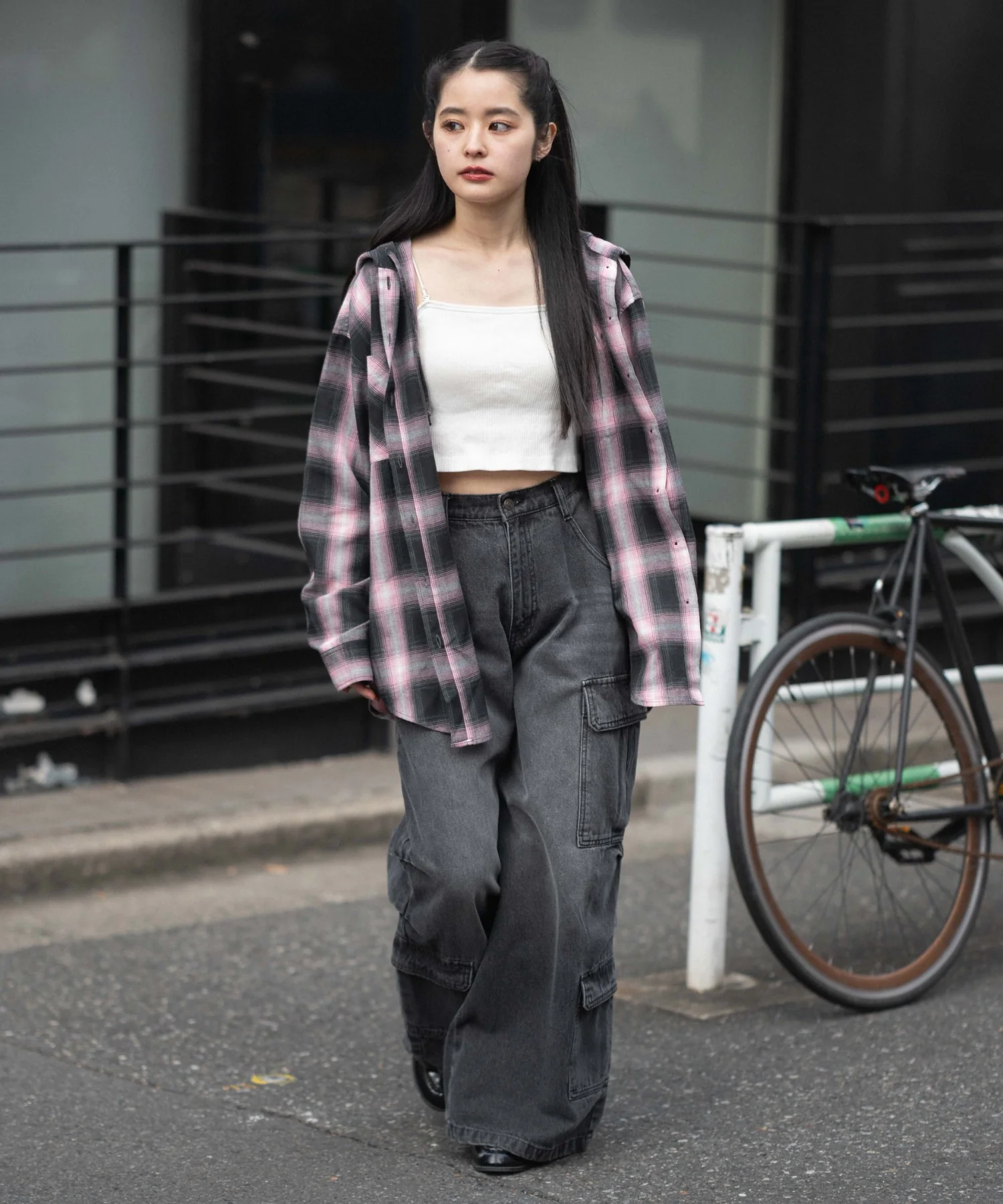 フードチェックシャツ - Image 19
