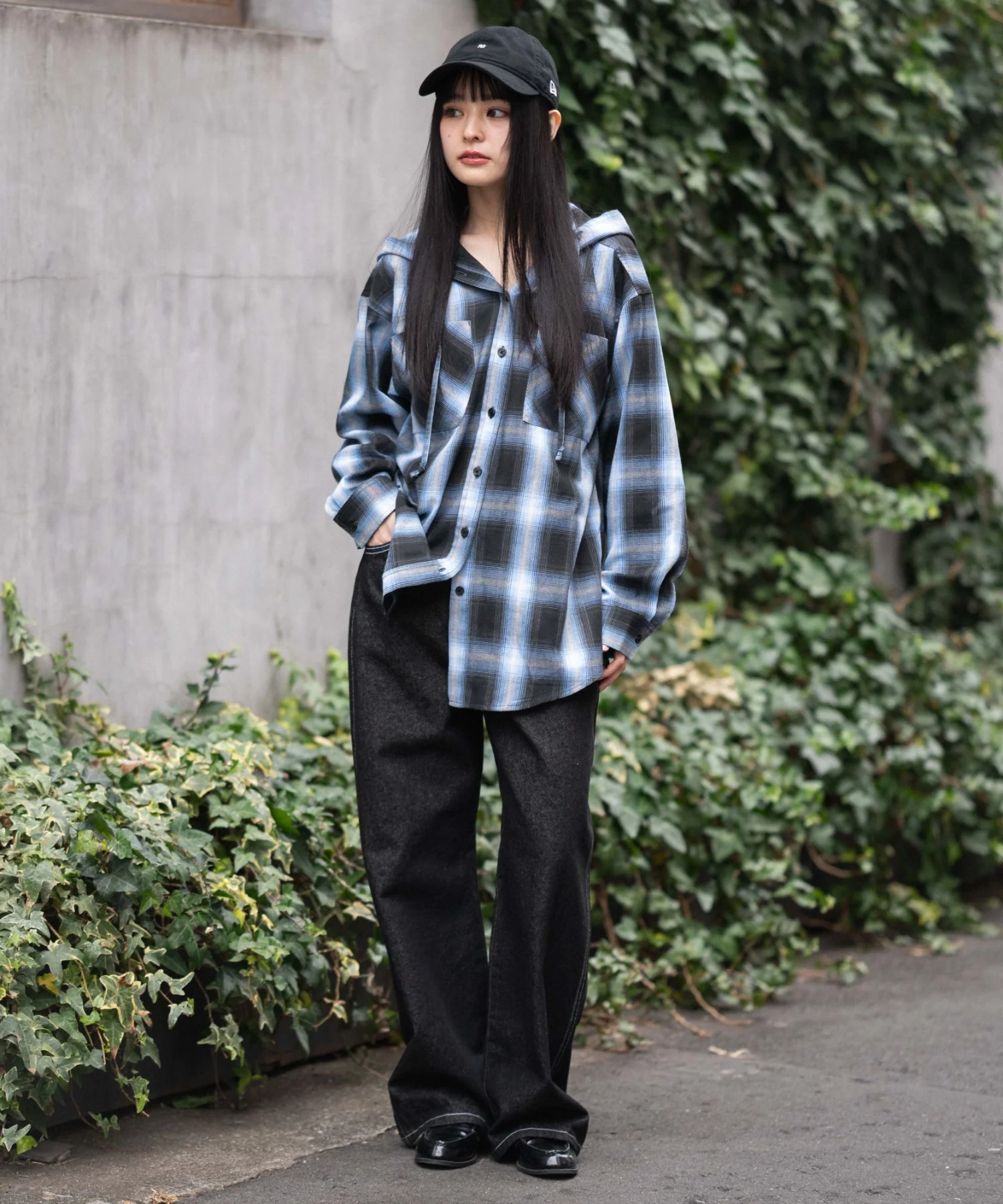 フードチェックシャツ - Image 30