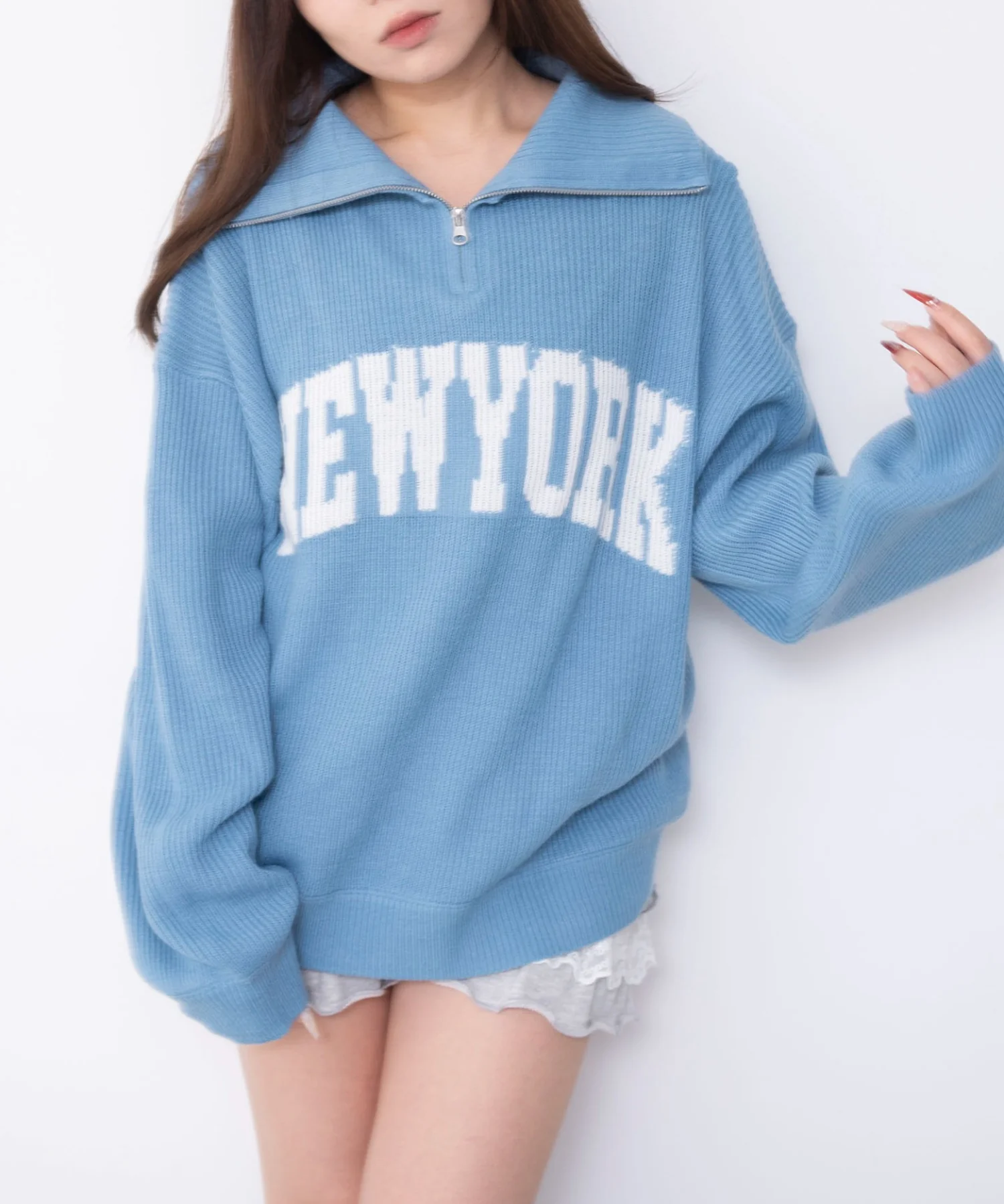 NEWYORKハーフジップニット - Image 21