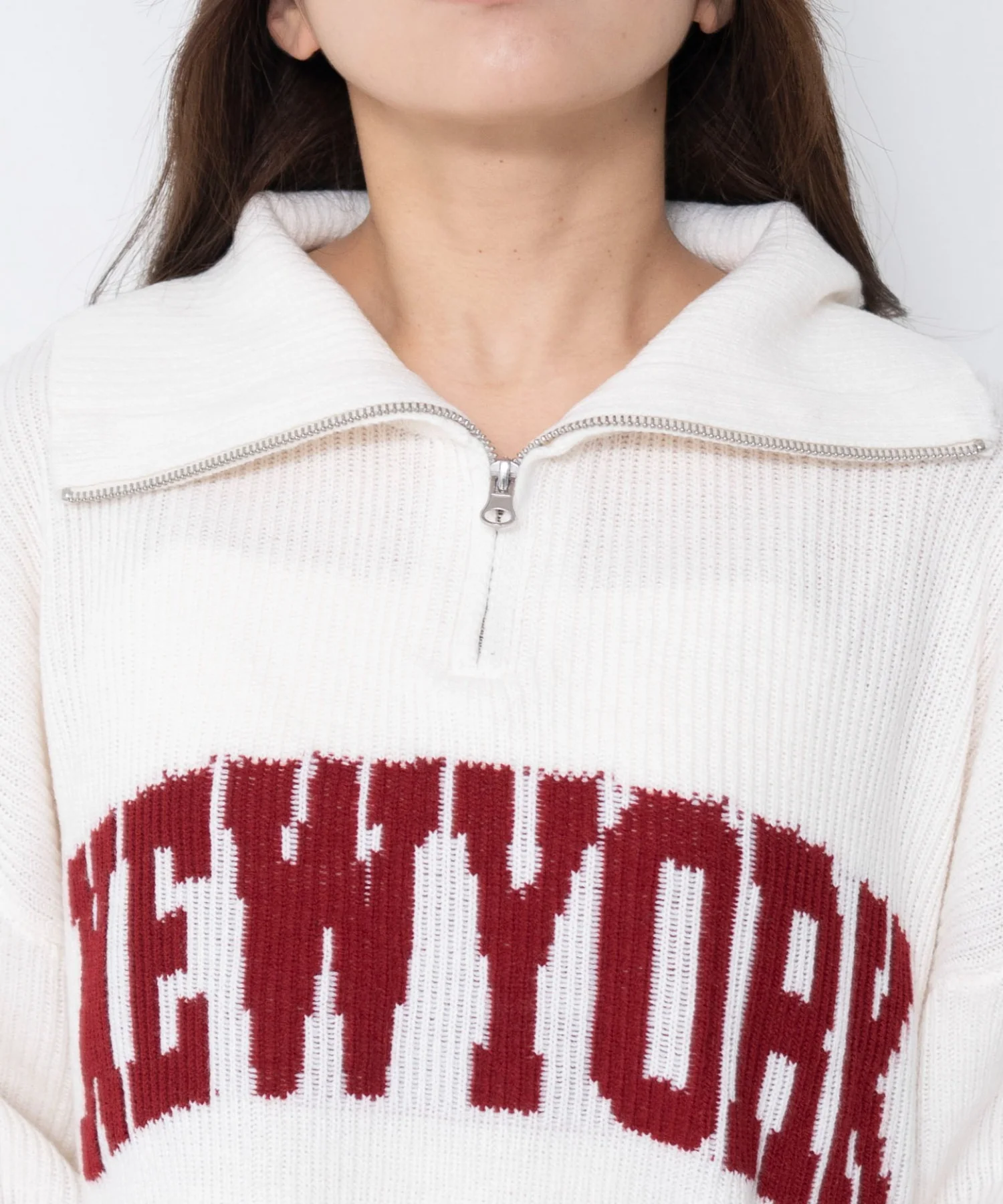 NEWYORKハーフジップニット - Image 8