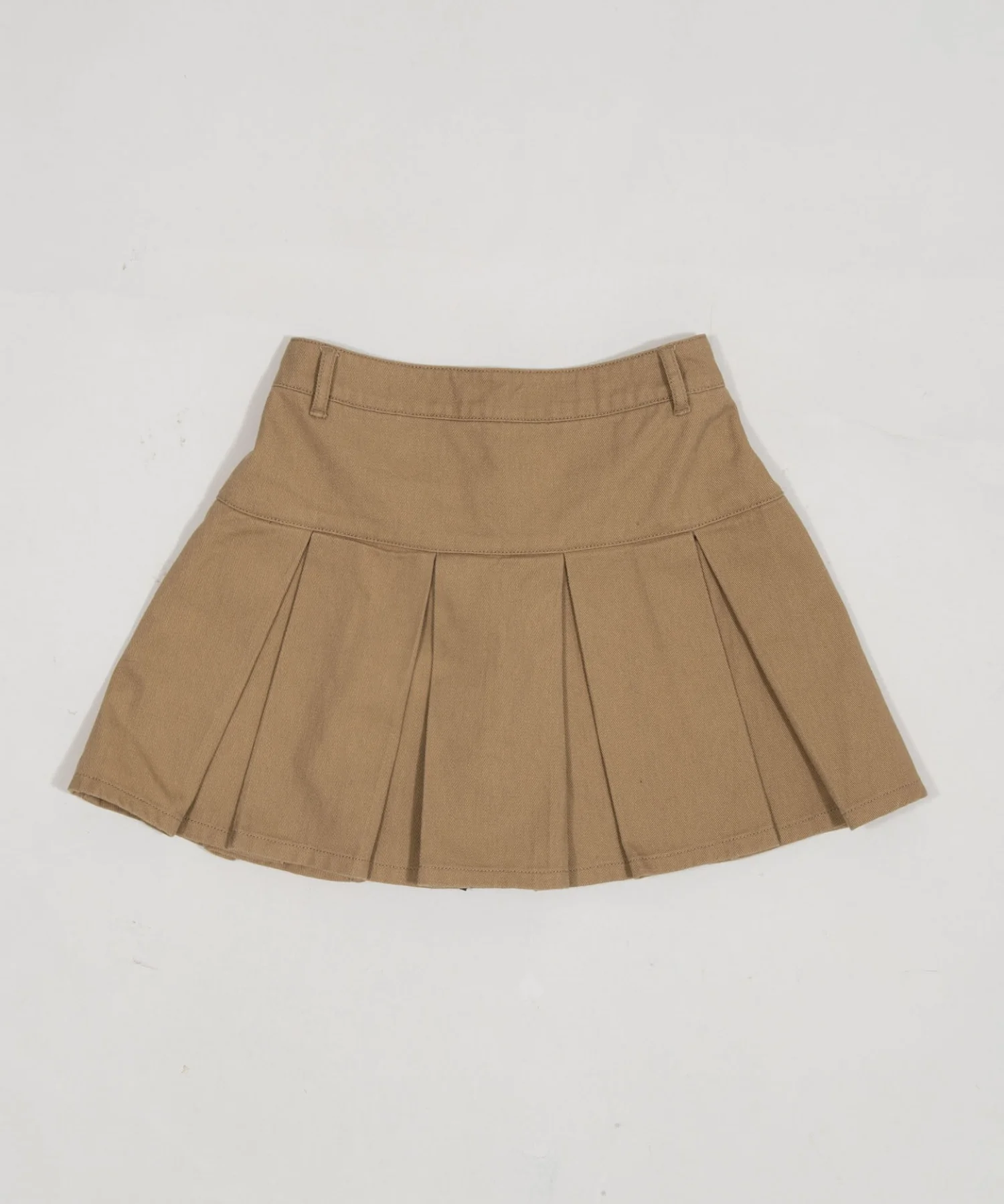 ベルト付きツイルプリーツスカパン - Image 22