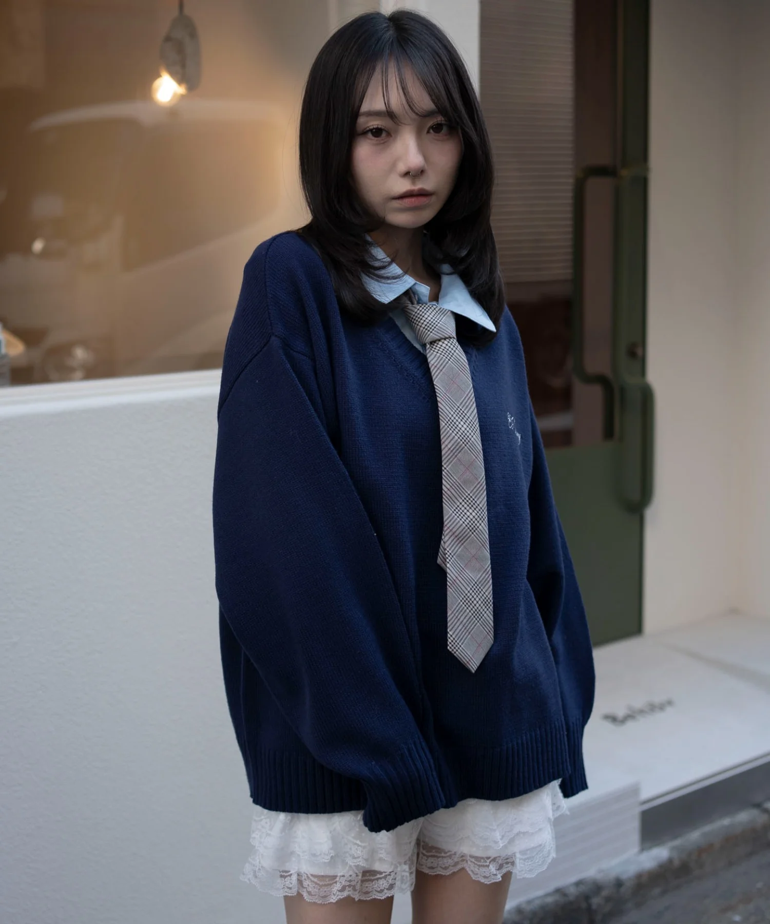 シャツドッキングニットプルオーバー - Image 18
