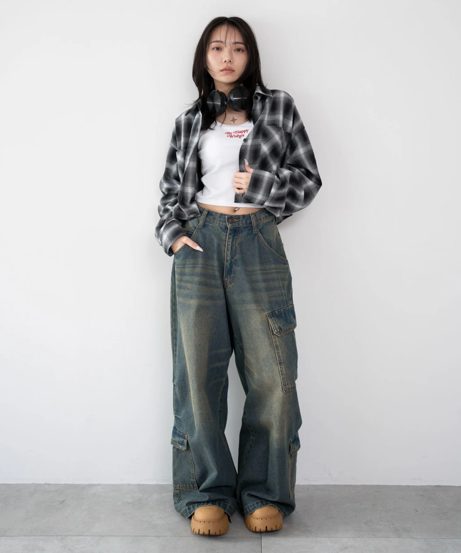 ショートチェックシャツ - Image 12