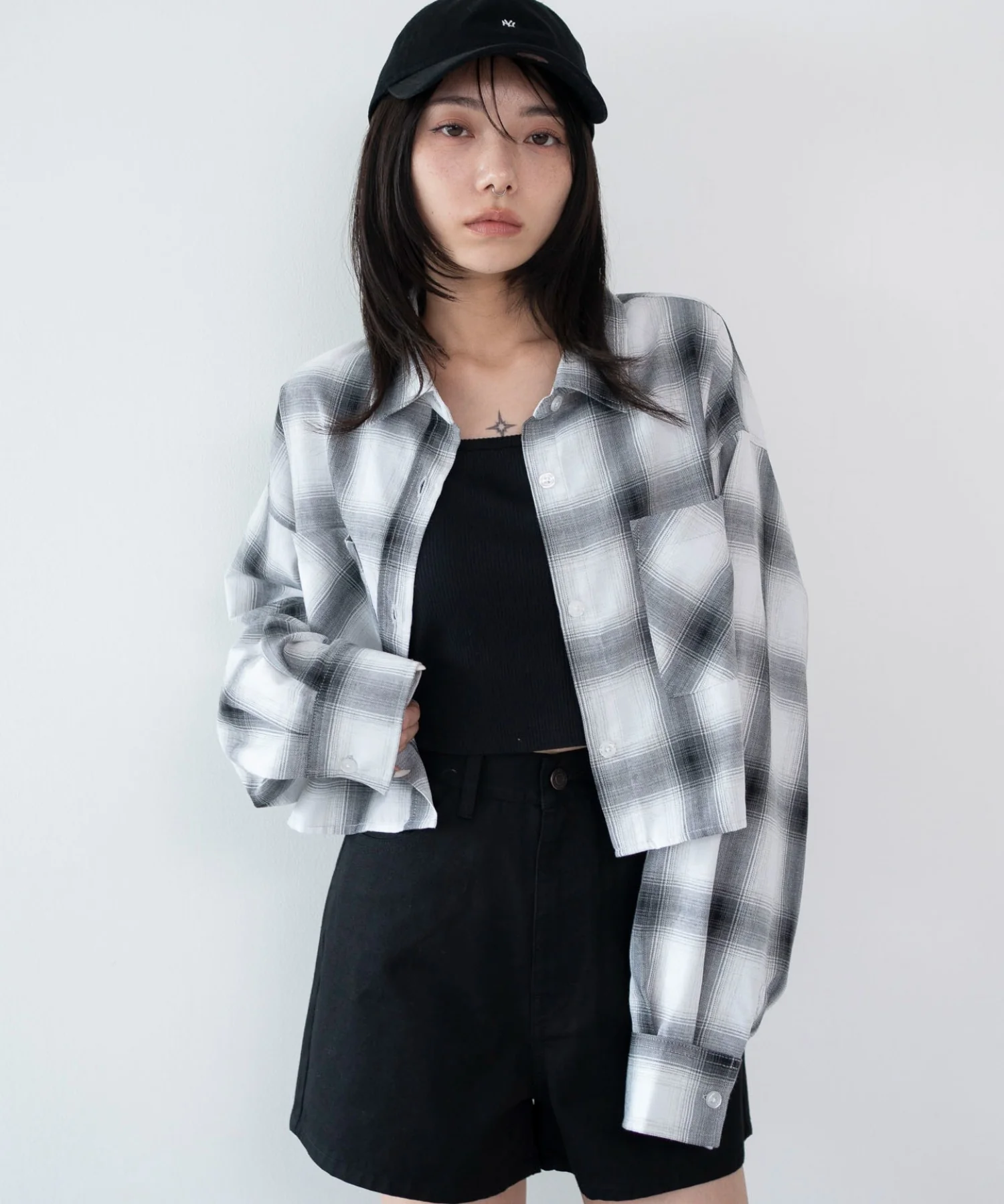 ショートチェックシャツ - Image 15