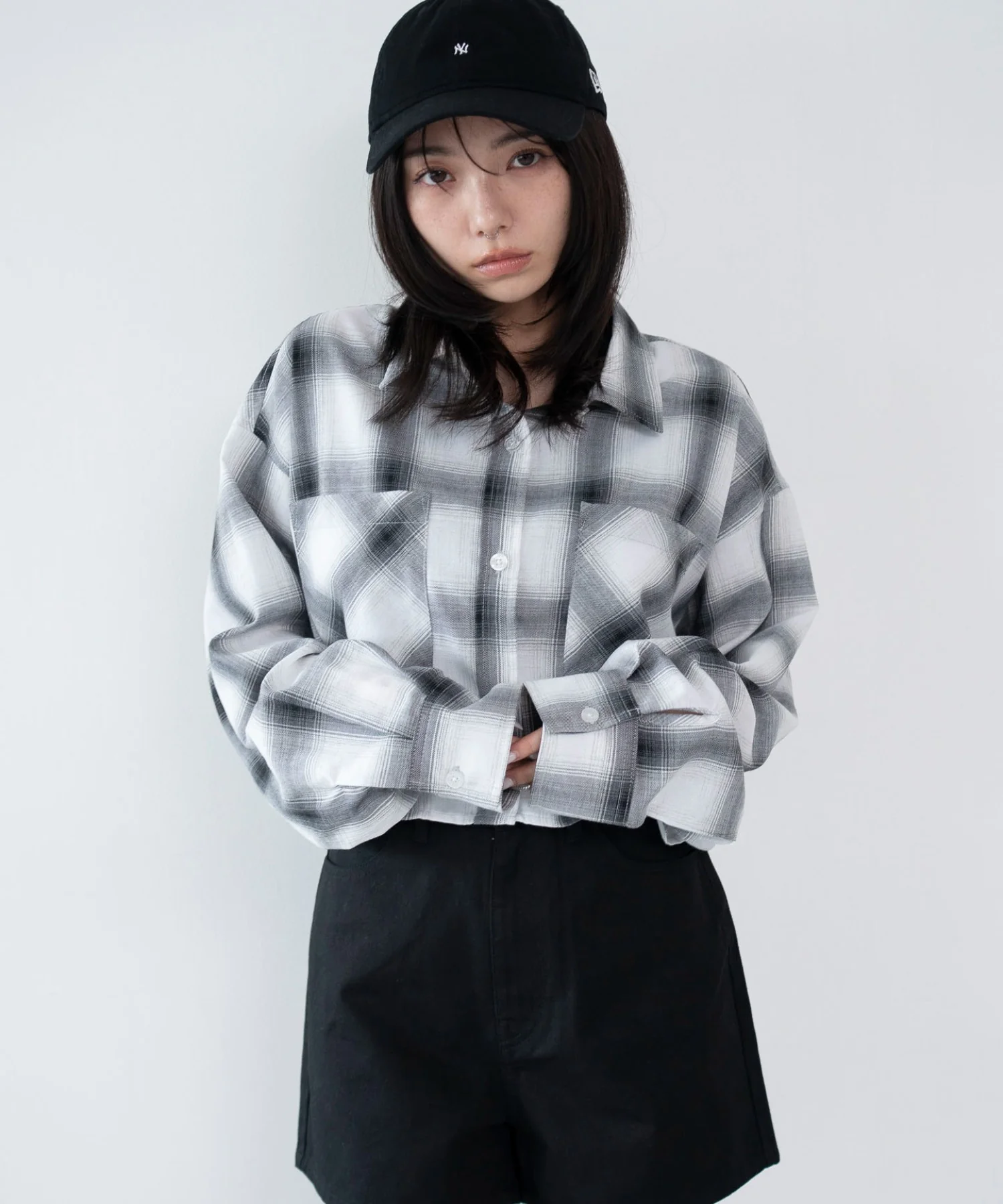ショートチェックシャツ - Image 2