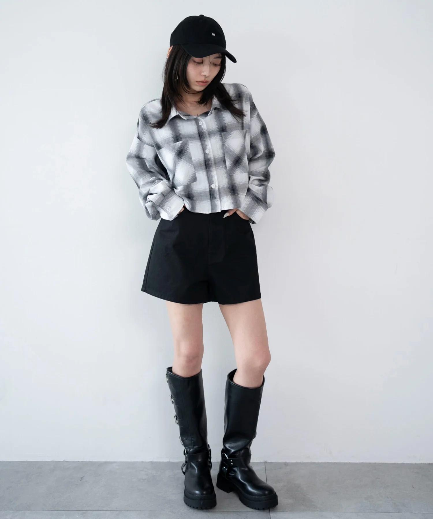 ショートチェックシャツ - Image 20