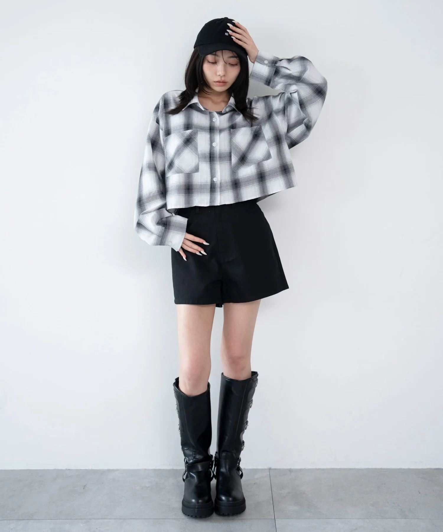 ショートチェックシャツ - Image 4