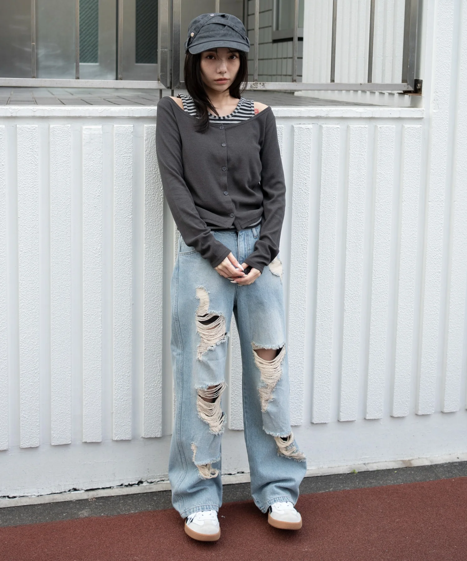カーデドッキングレイヤードロンT - Image 6