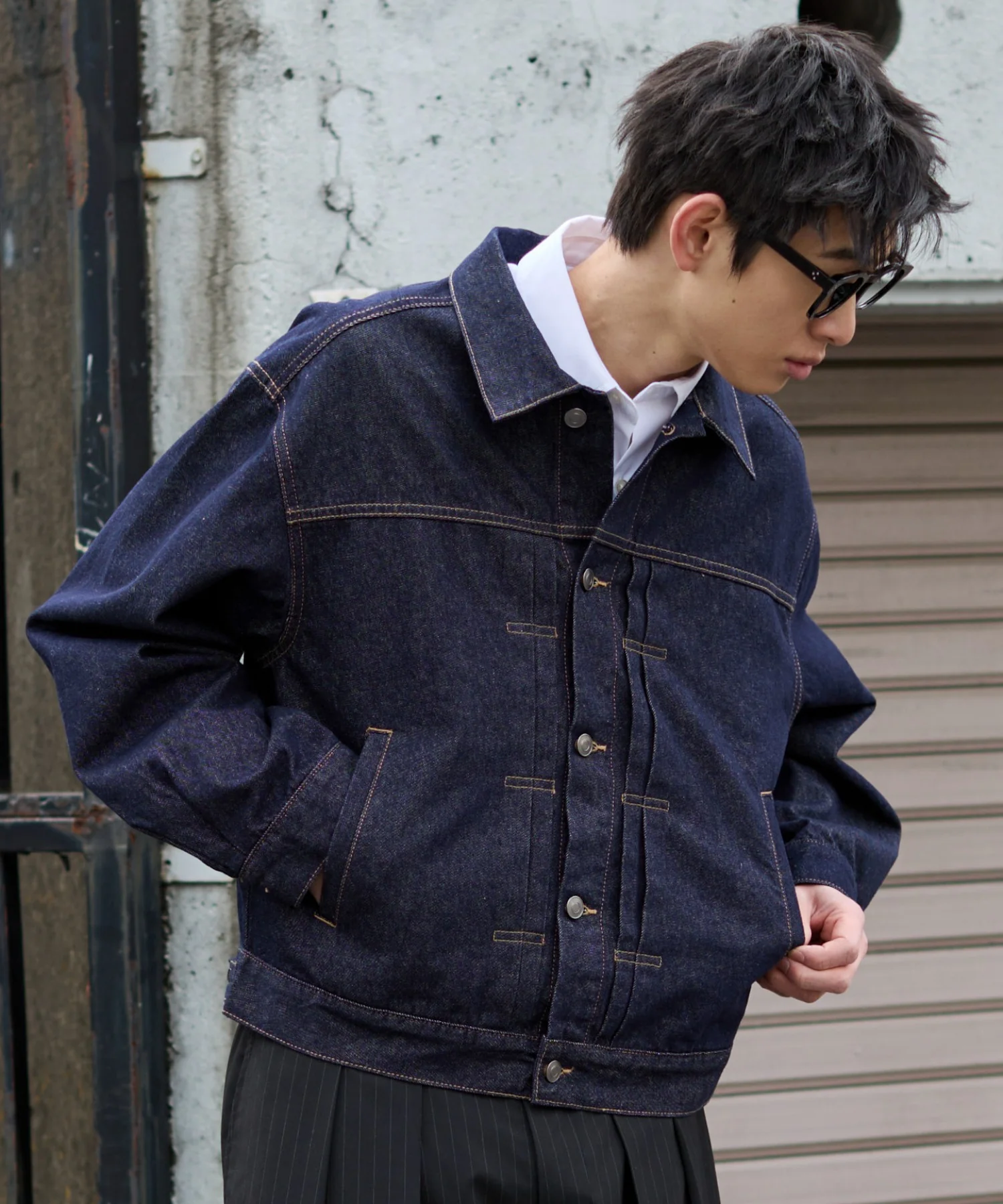 リジットデニムジャケット - Image 15
